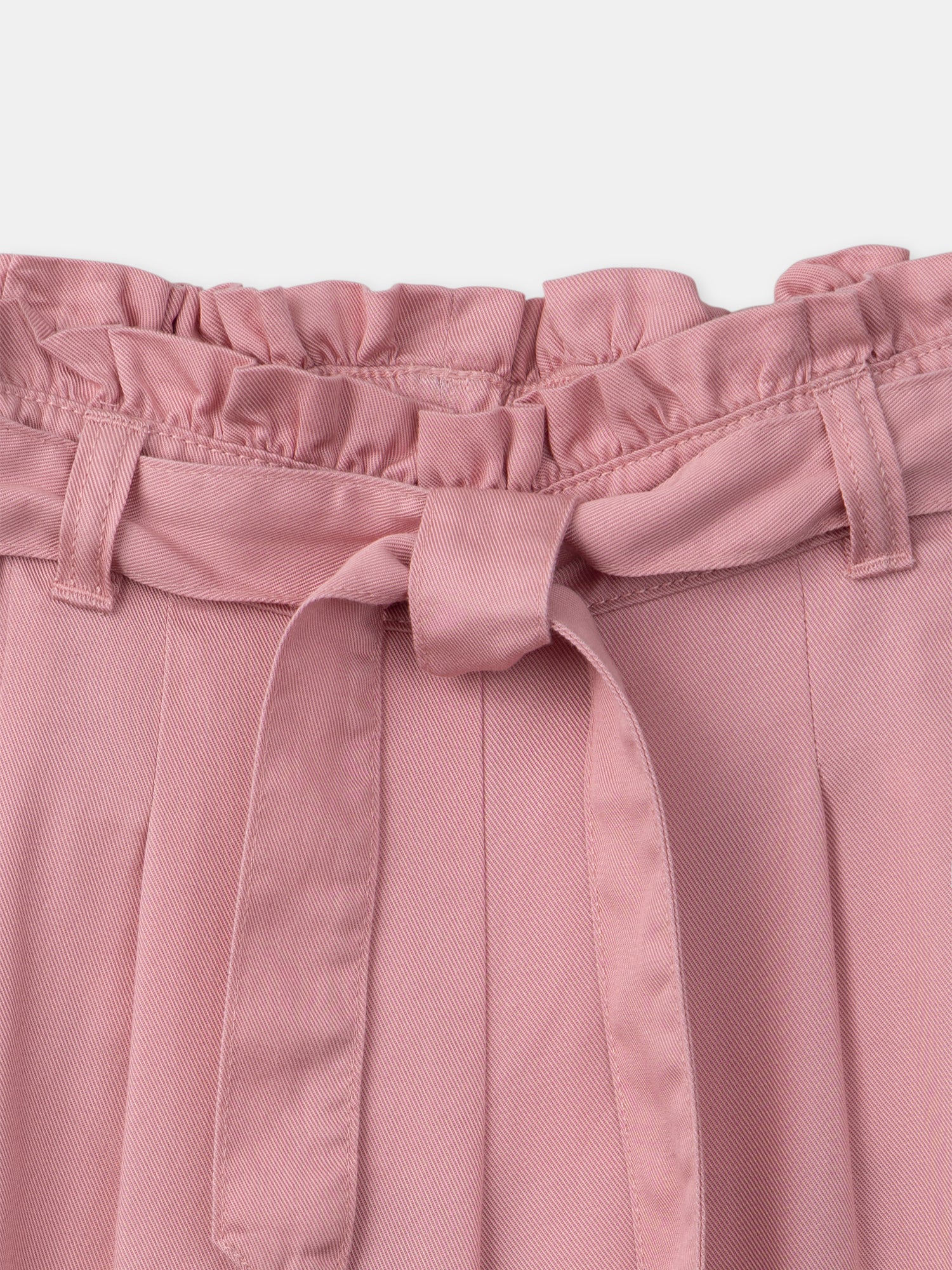 Pantalon wide leg ceinture - Image 5