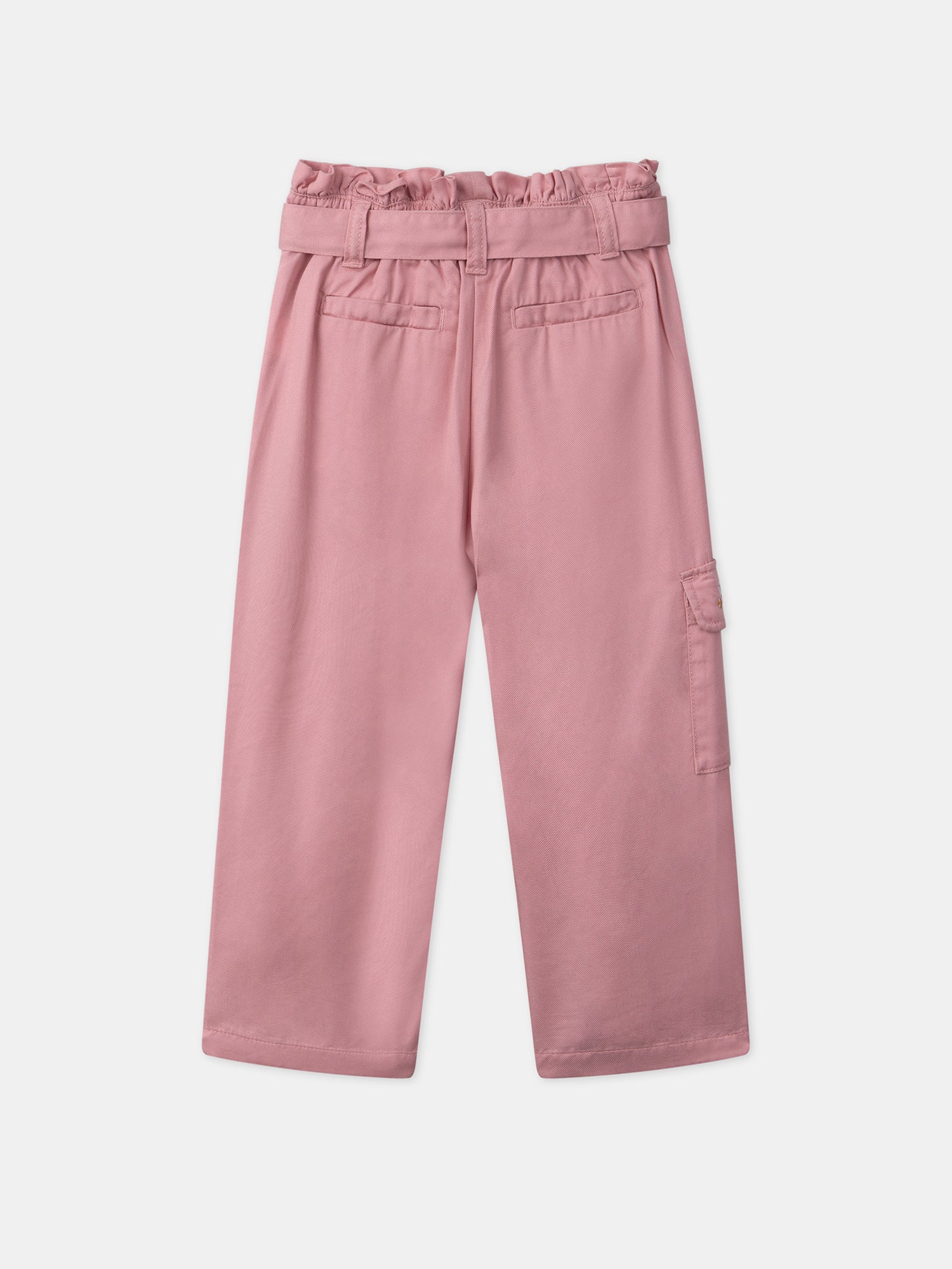 Pantalon wide leg ceinture - Image 7