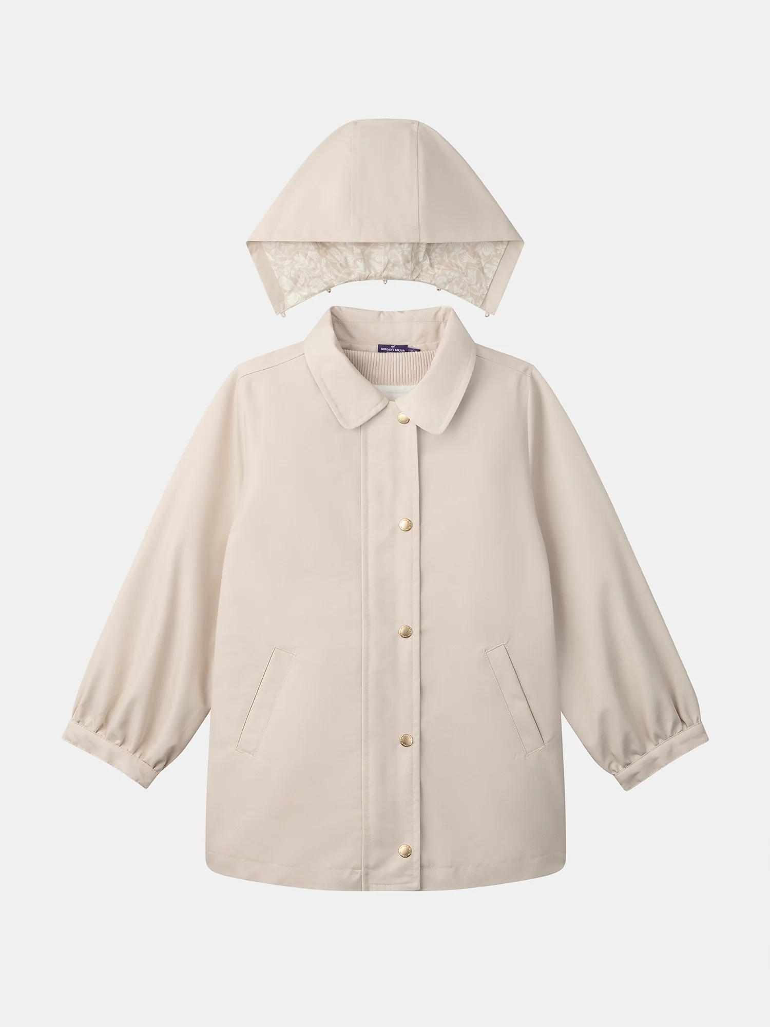 Parka 3 en 1 beige rosé Fille - Image 7