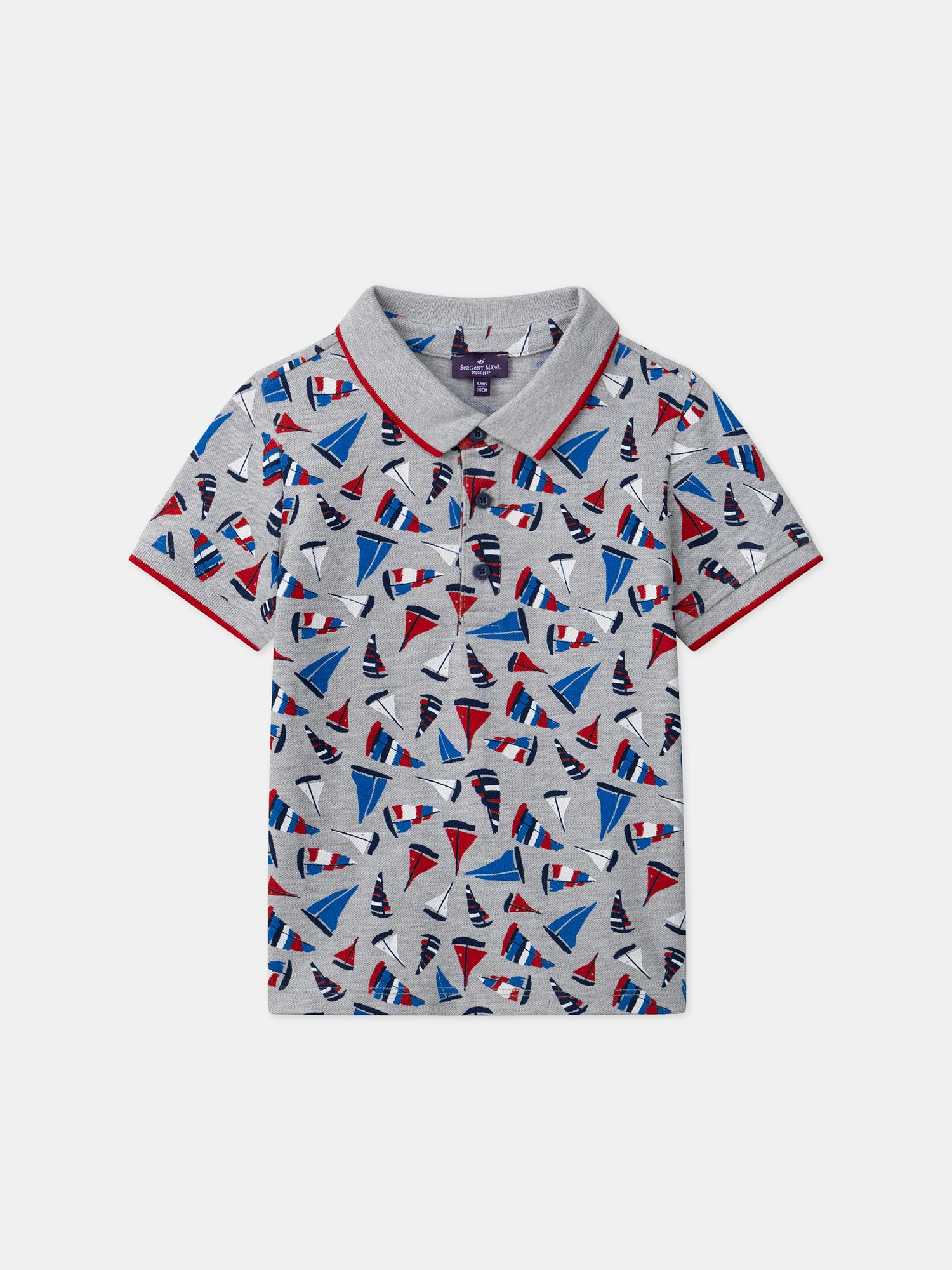 Polo avec motifs voiliers