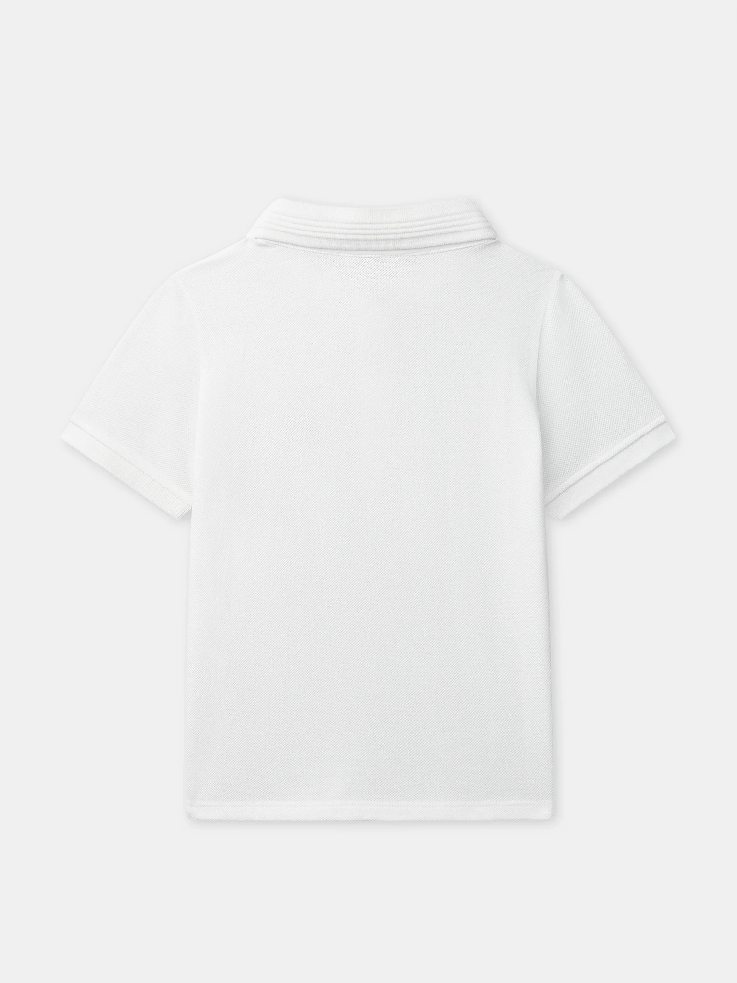 Polo blanc Garçon - Image 3
