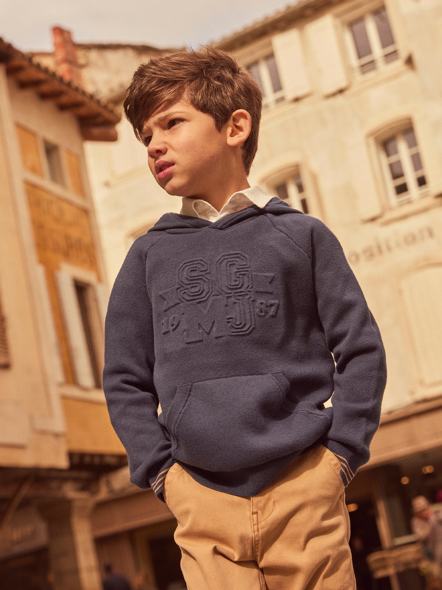 Pull Bleu marine - Image 2