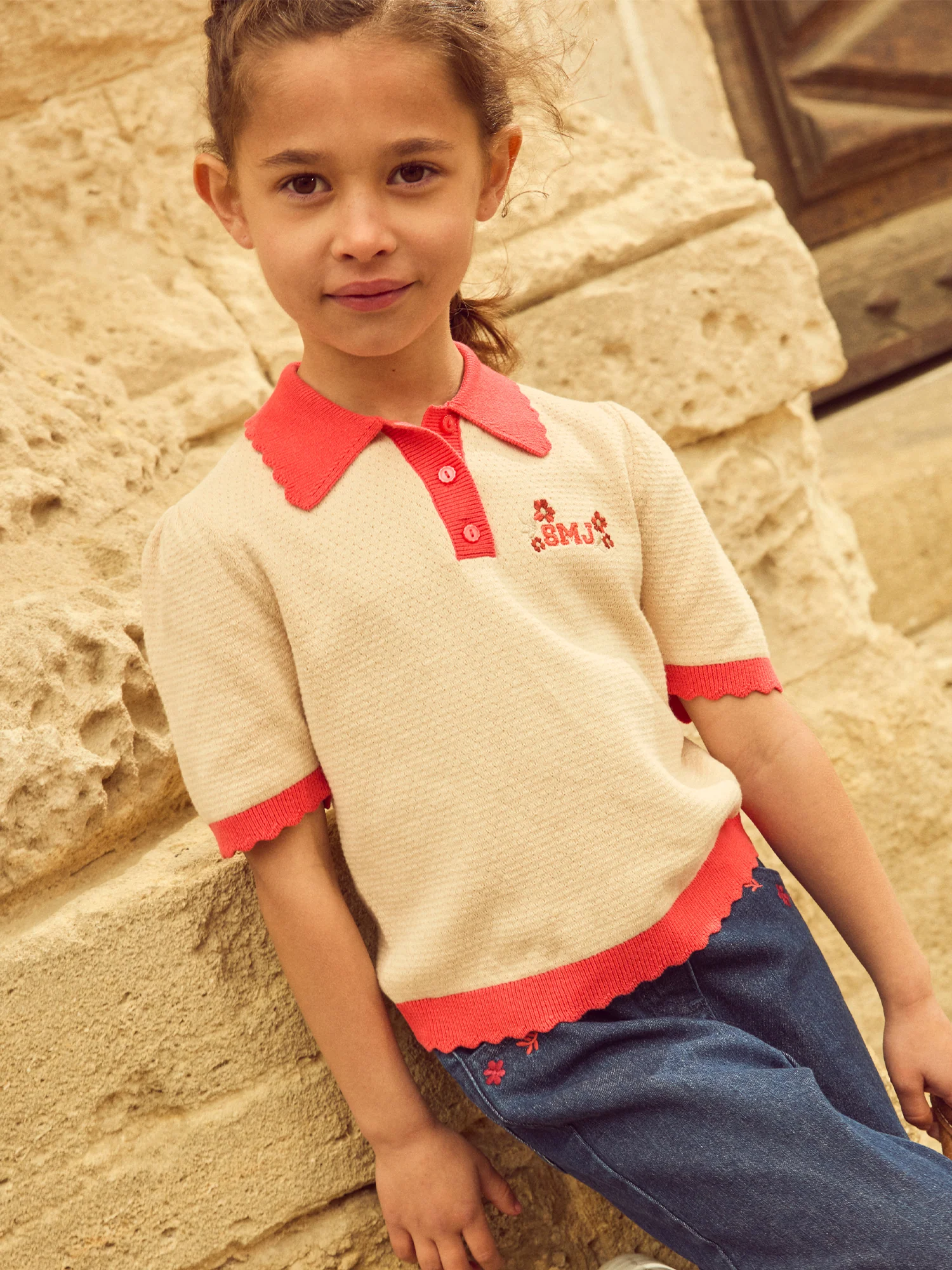 Pull Sans Manches Beige - Image 2