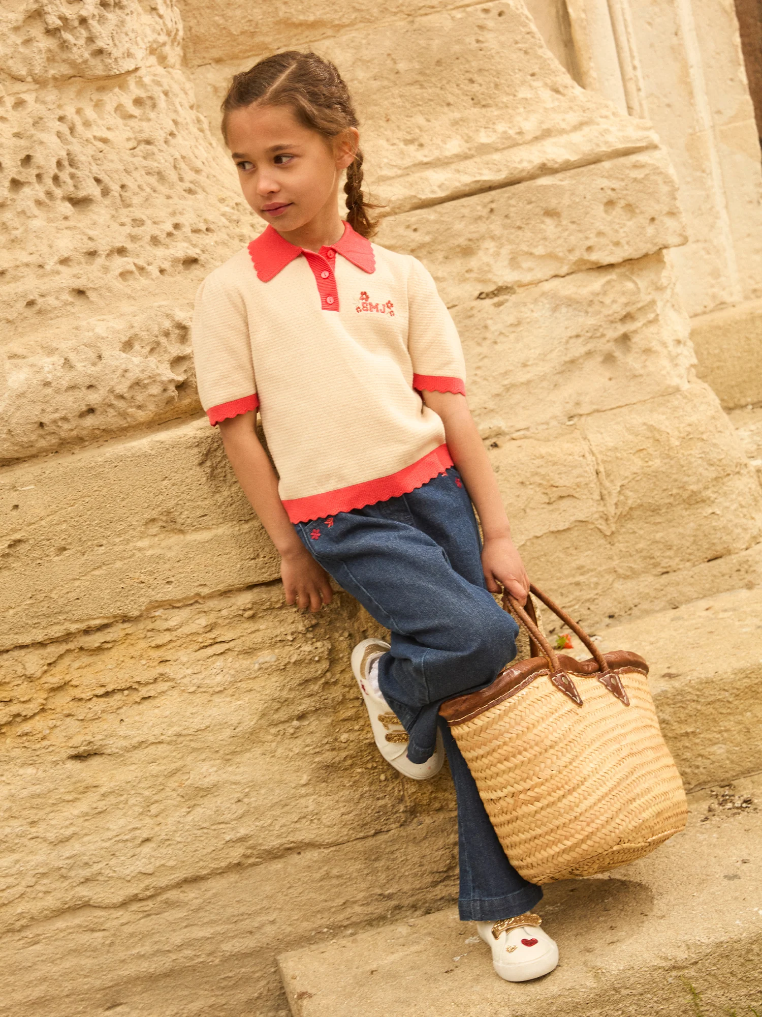 Pull Sans Manches Beige - Image 4