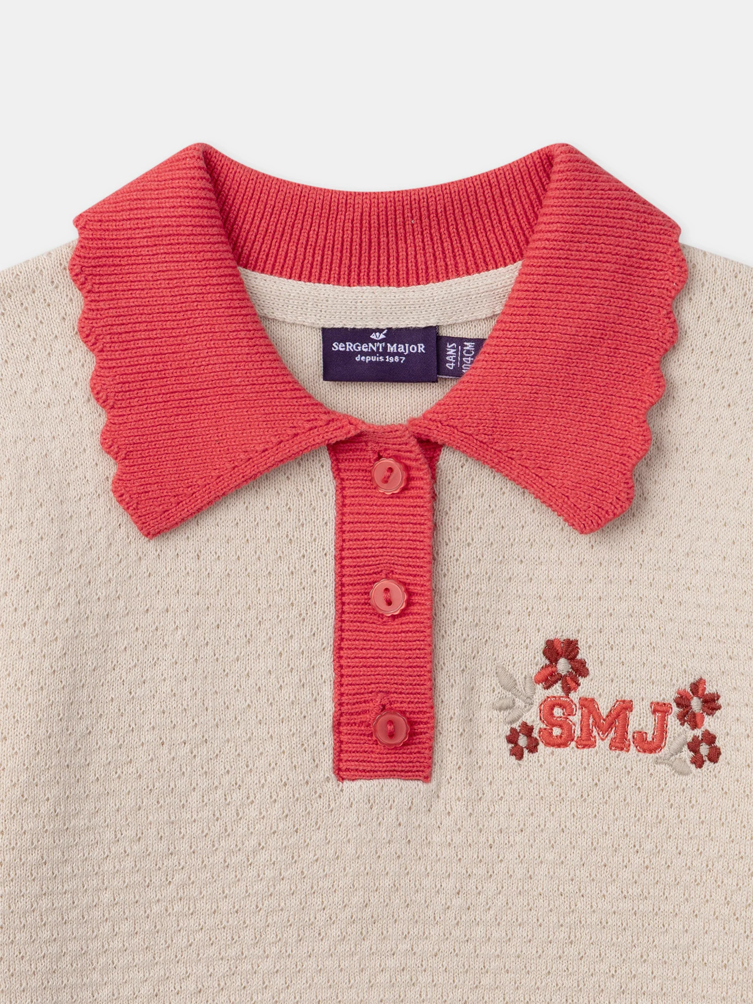 Pull Sans Manches Beige - Image 5