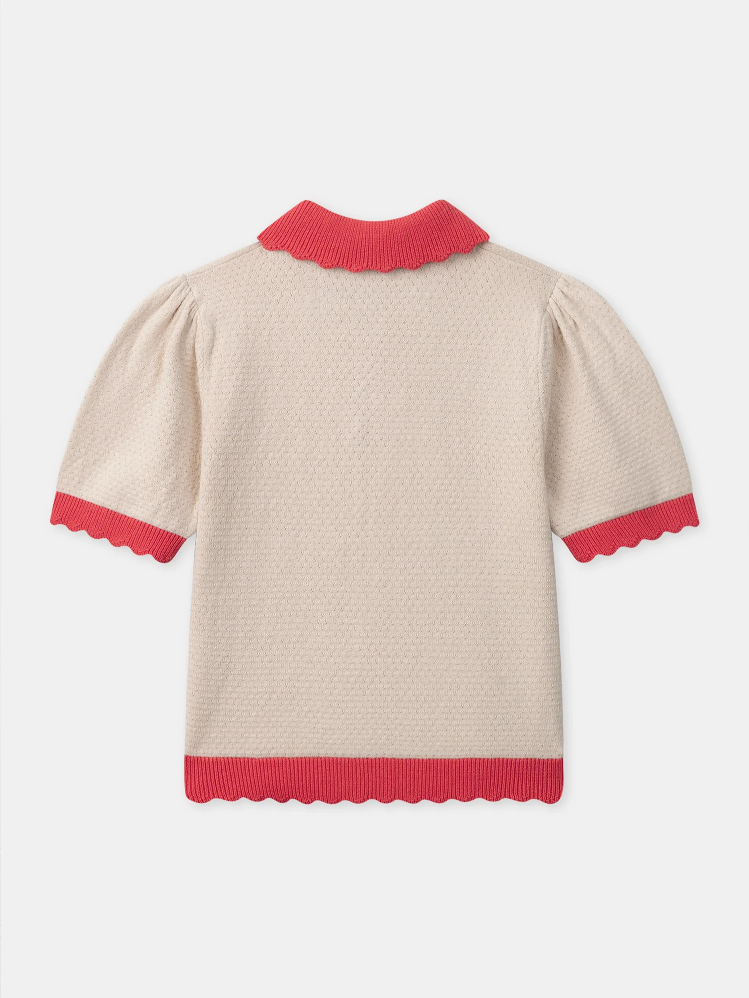Pull Sans Manches Beige - Image 6