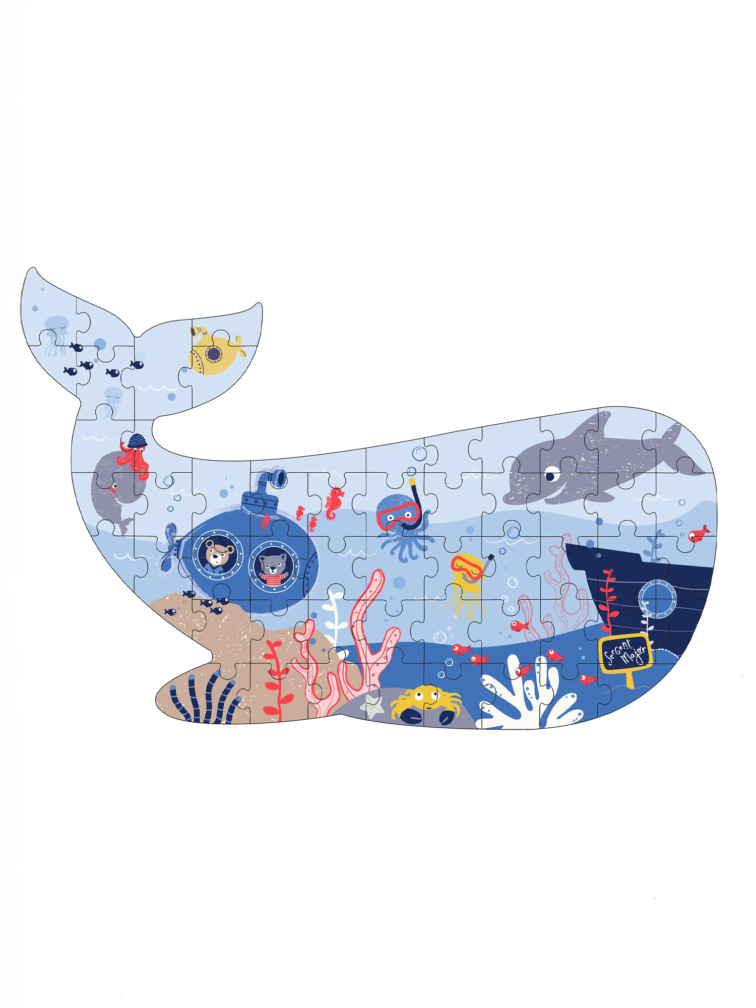 Puzzle en forme de baleine - Image 2