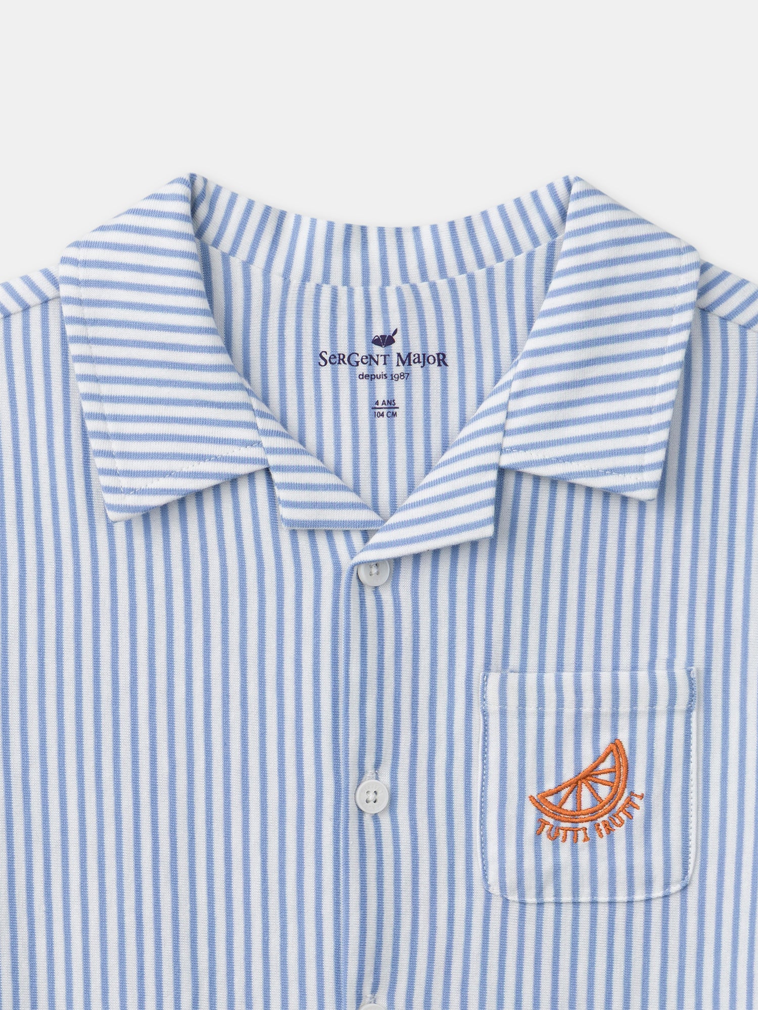 Pyjama à rayures bleu lavande Garçon - Image 6