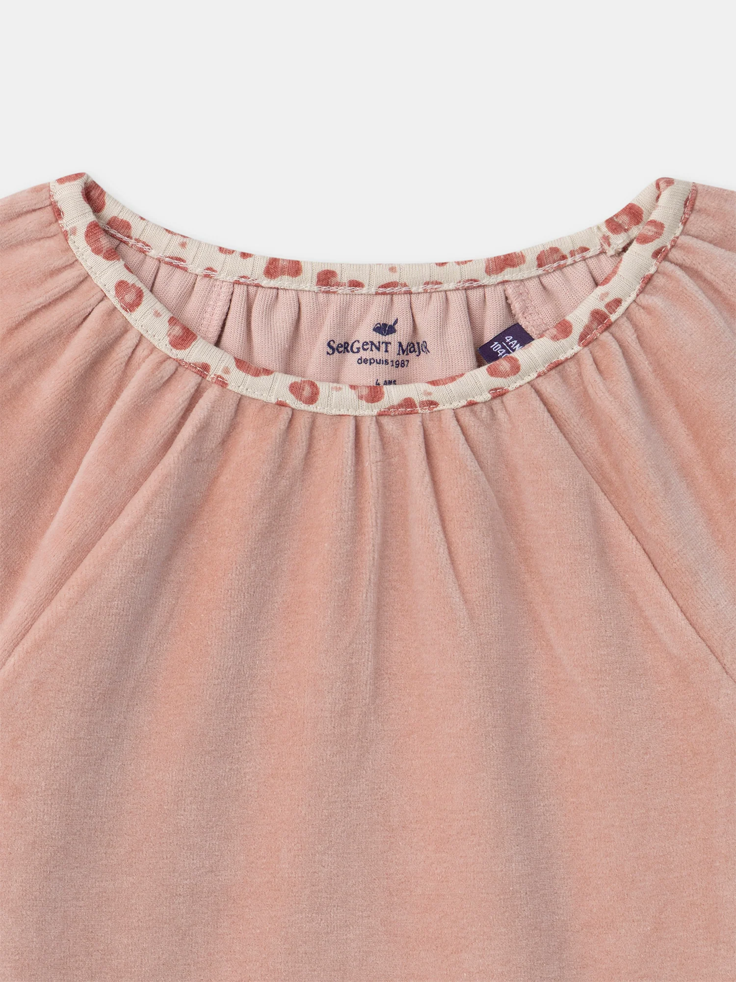 Pyjama beige imprimé léopard Fille - Image 5