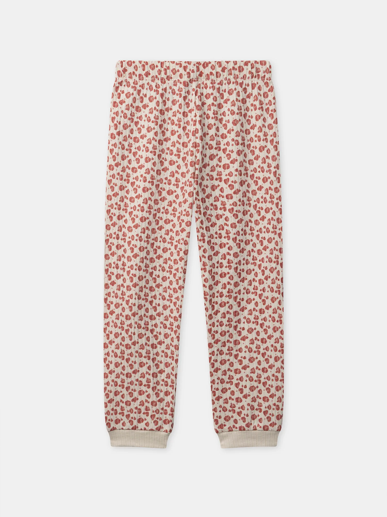 Pyjama beige imprimé léopard Fille - Image 9