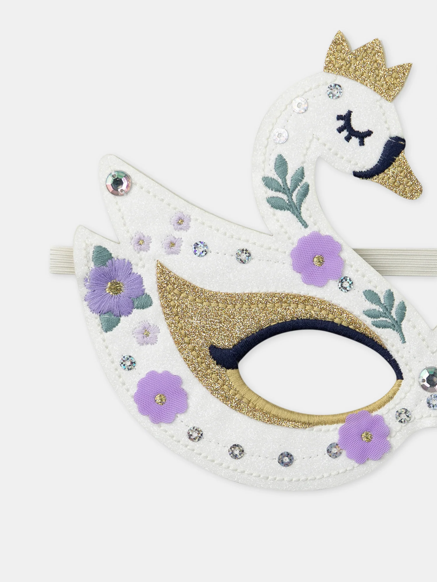 Pyjama bleu clair + masque cygne Fille - Image 11