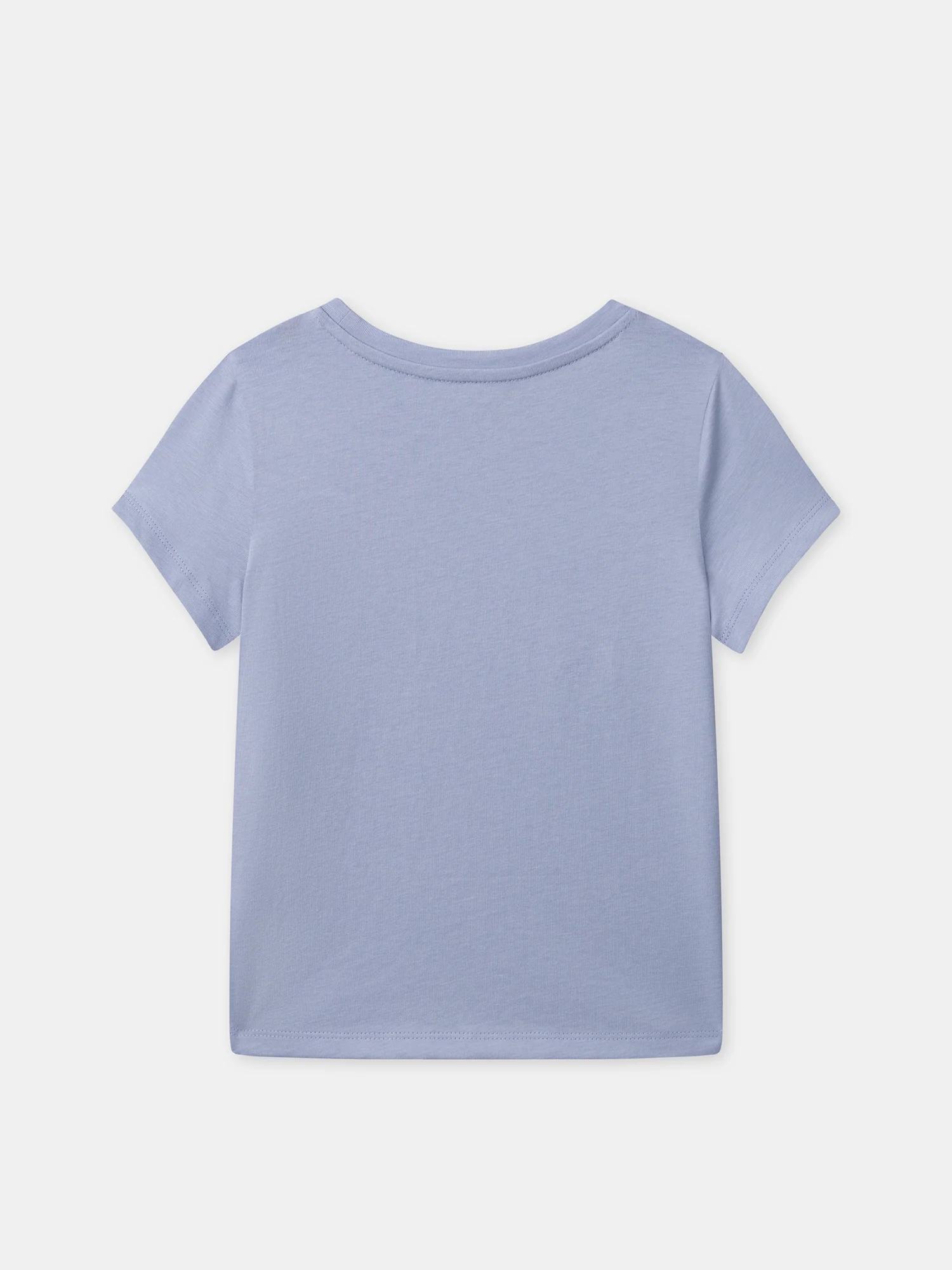Pyjama bleu et à carreaux Fille - Image 4