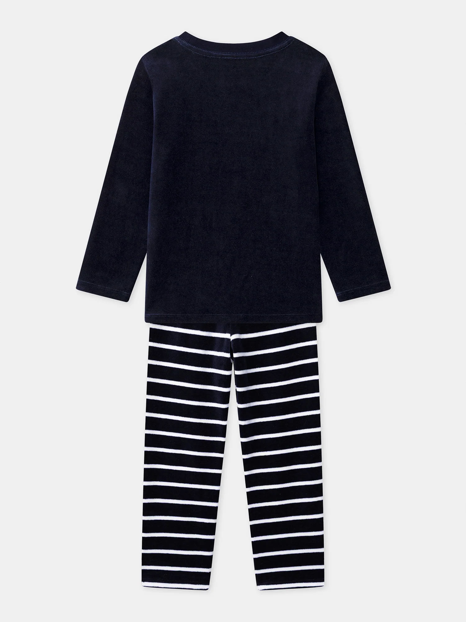 Pyjama bleu marine bonhomme de neige Garçon - Image 8