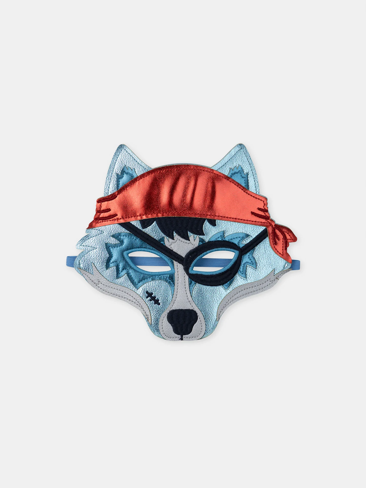 Pyjama bleu + masque loup Garçon - Image 10