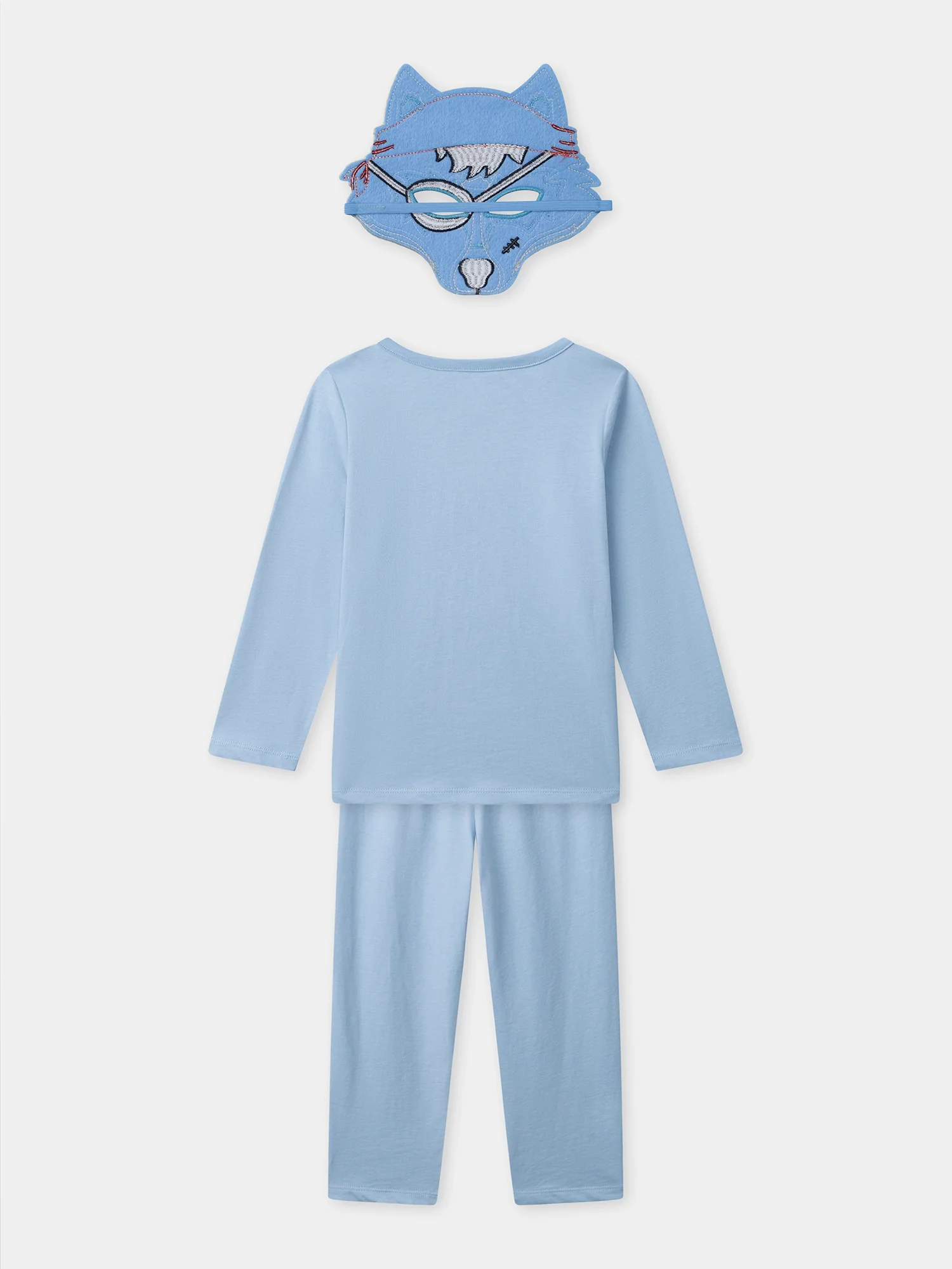 Pyjama bleu + masque loup Garçon - Image 13