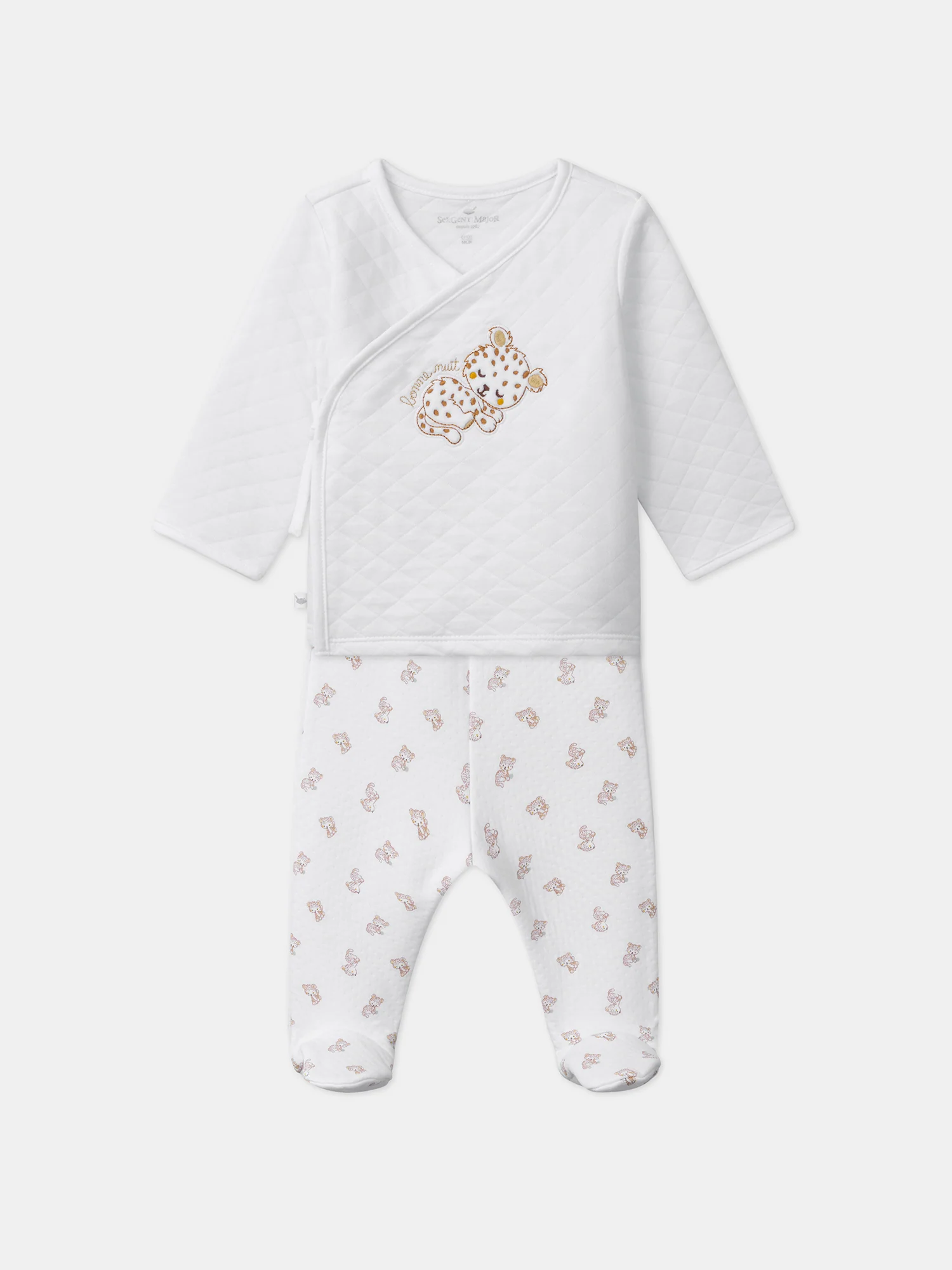 Pyjama deux pièces en tubique