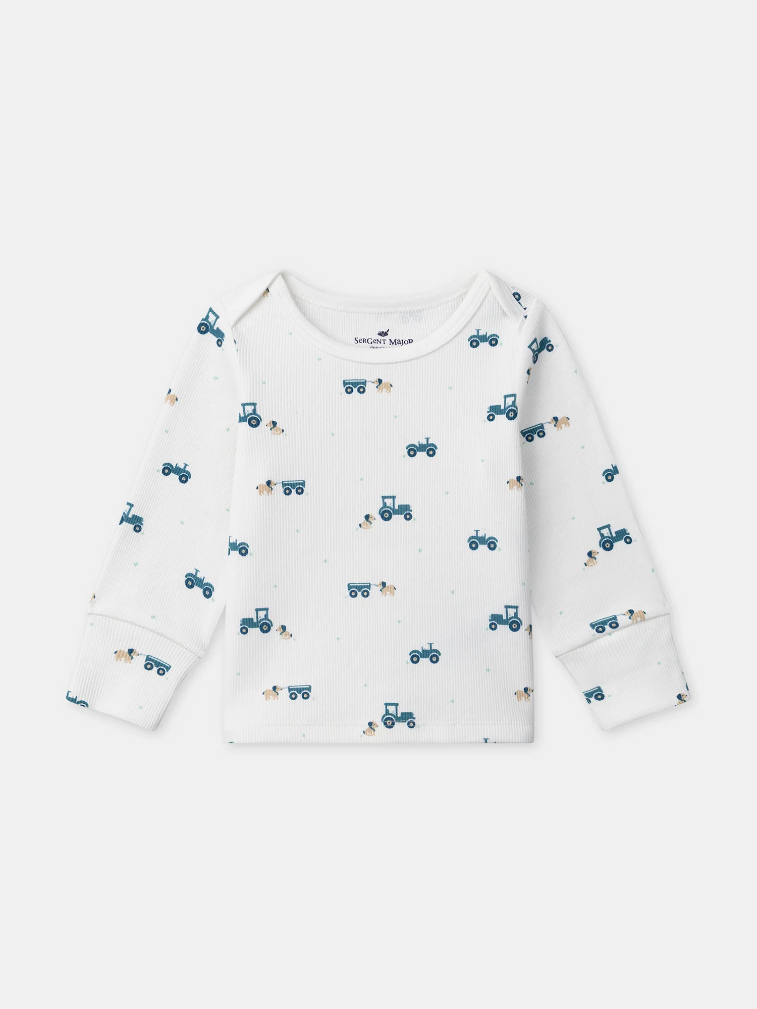 Pyjama écru évolutif imprimé tracteurs Bébé Garçon - Image 2
