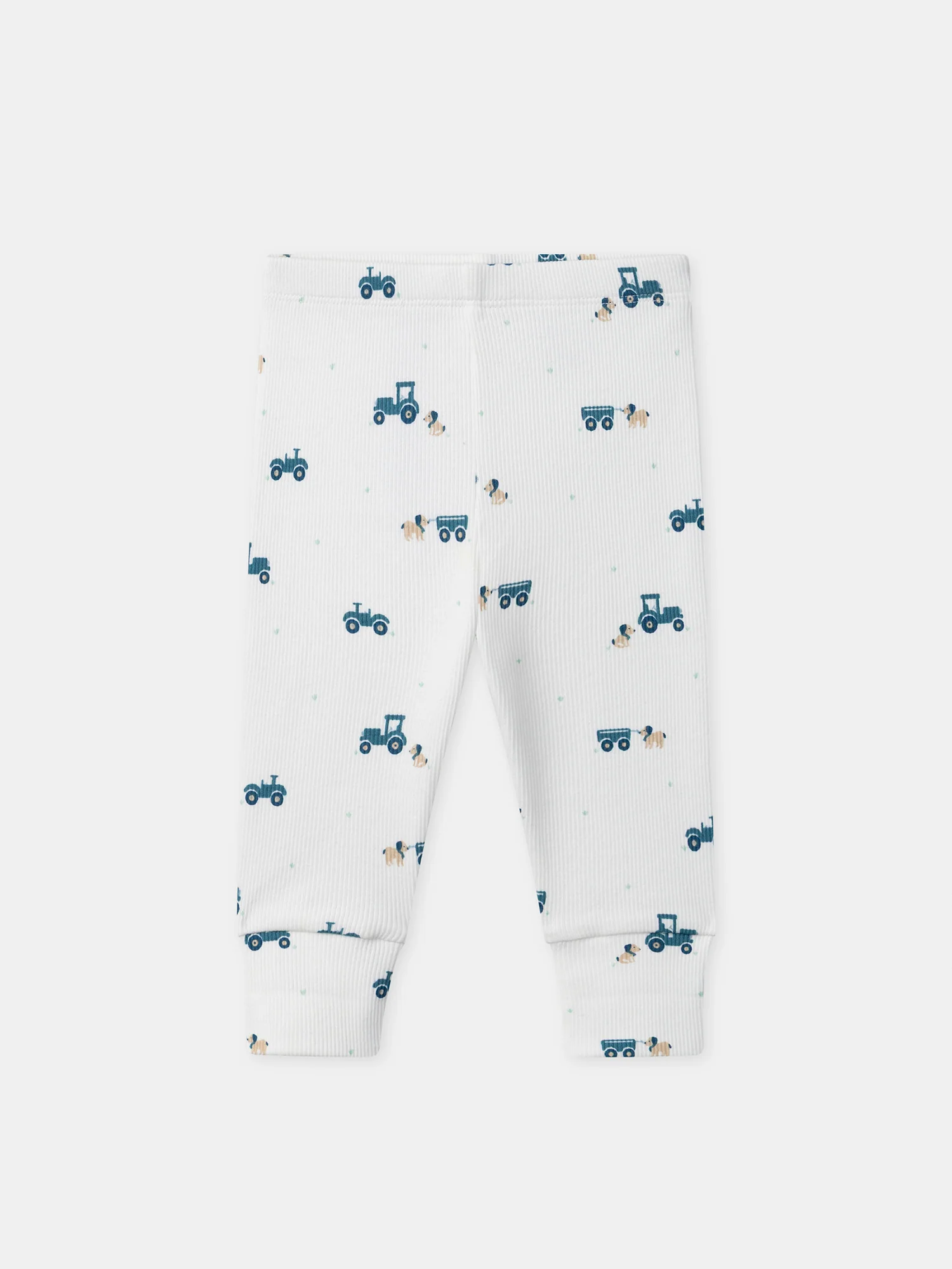 Pyjama écru évolutif imprimé tracteurs Bébé Garçon - Image 5