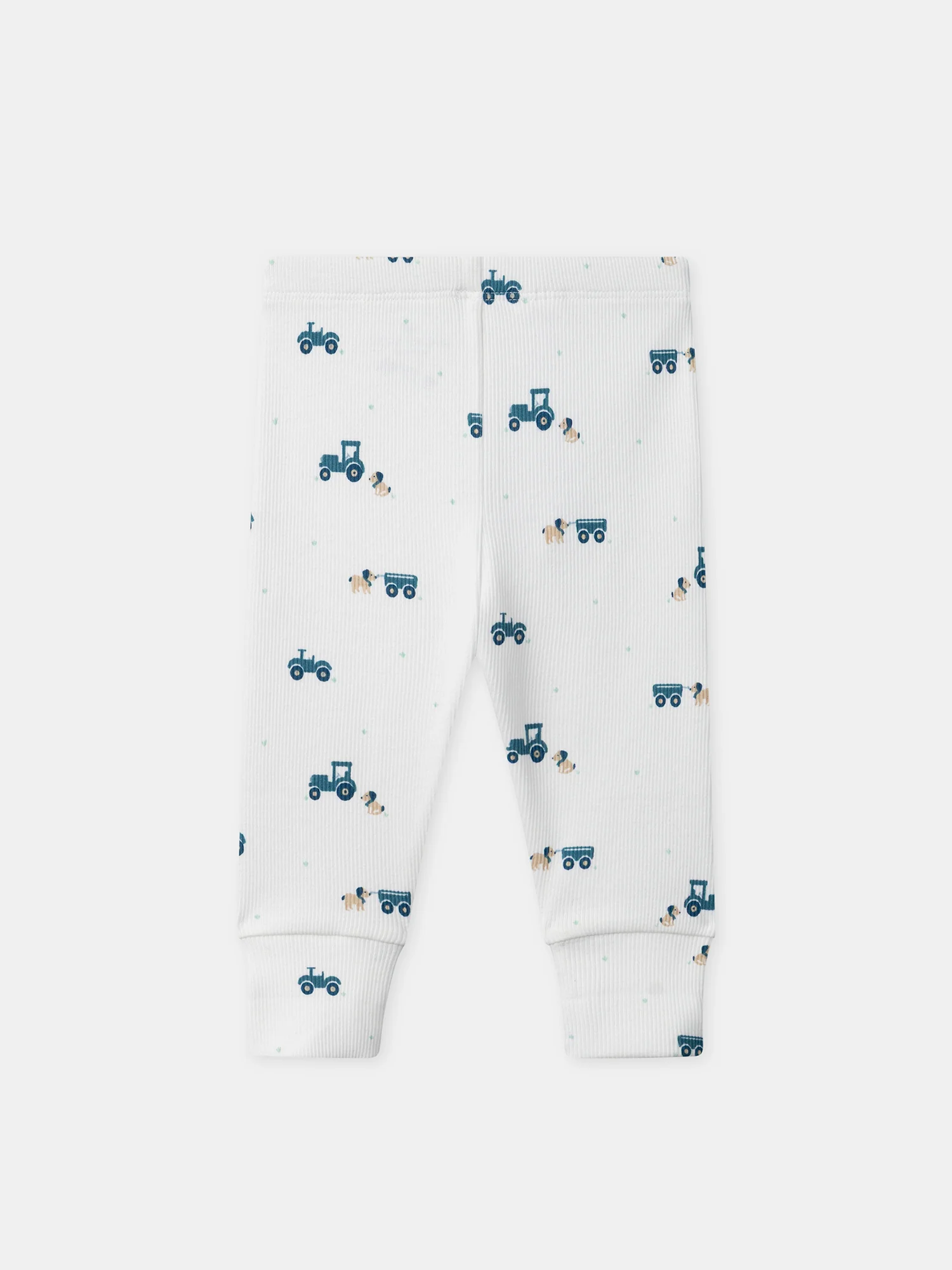 Pyjama écru évolutif imprimé tracteurs Bébé Garçon - Image 7
