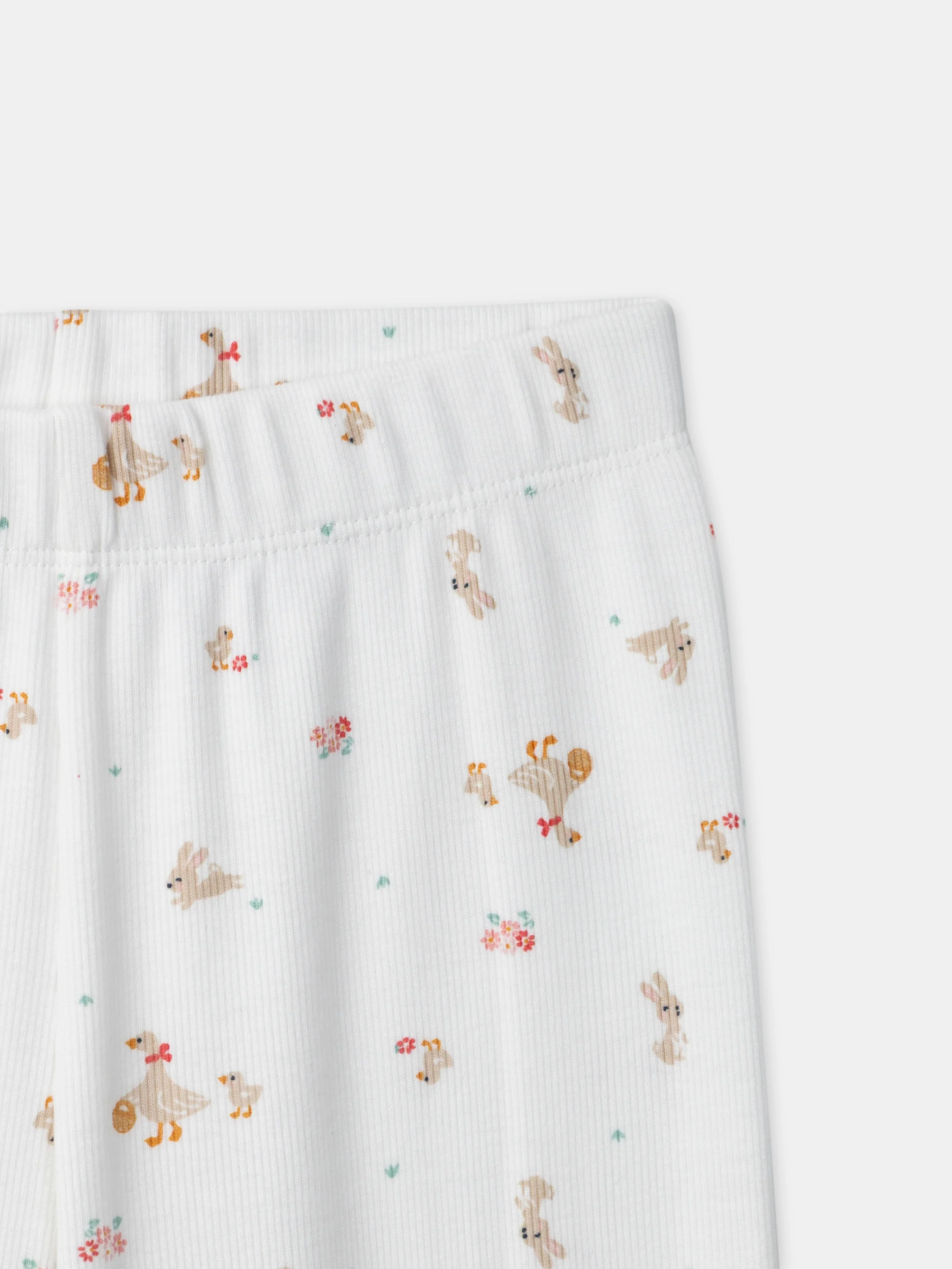 Pyjama écru imprimé animaux Fille - Image 6