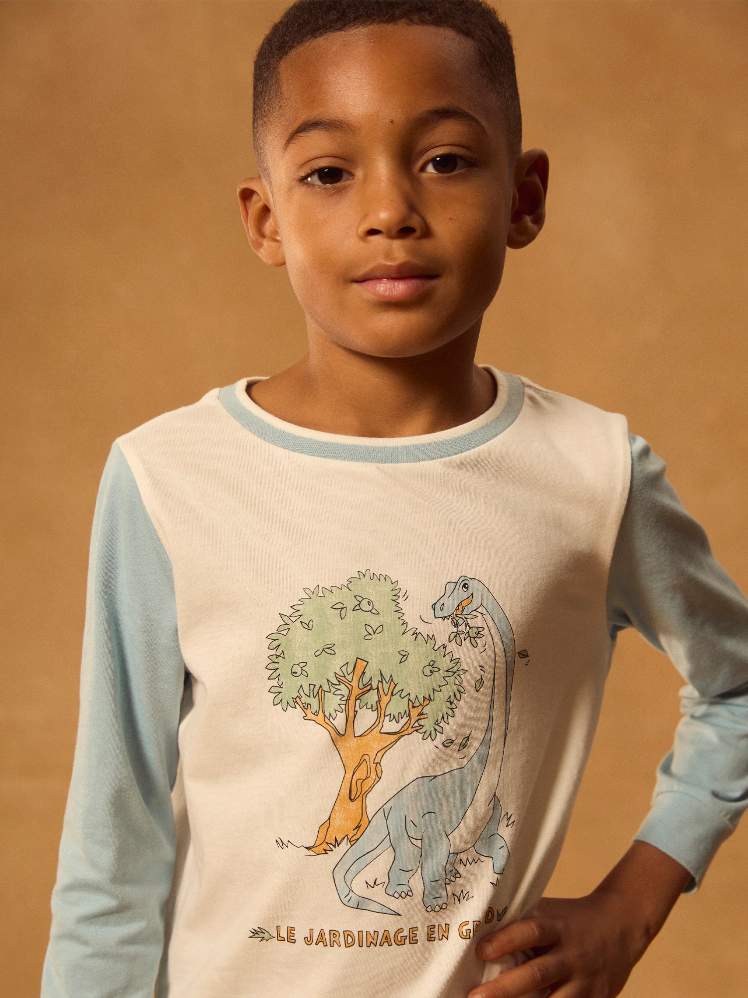 Pyjama bleu imprimé dinosaure Garçon - Image 3