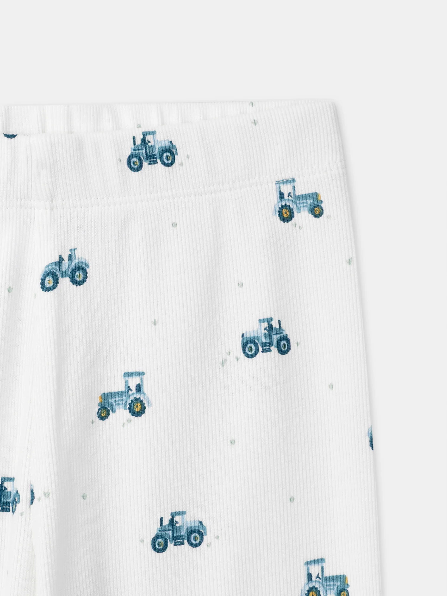 Pyjama écru imprimé tracteurs Garçon - Image 8