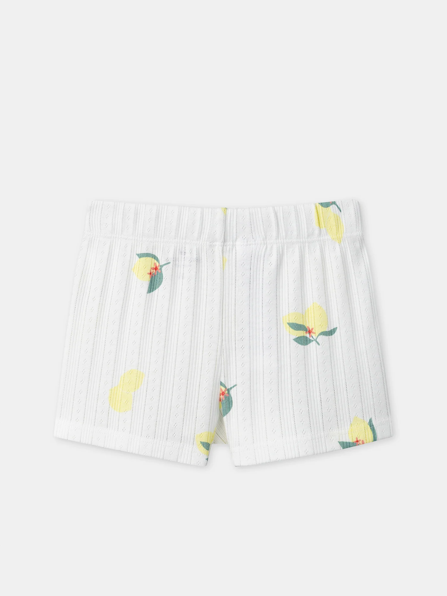 Pyjama écru imprimé citrons Fille - Image 11