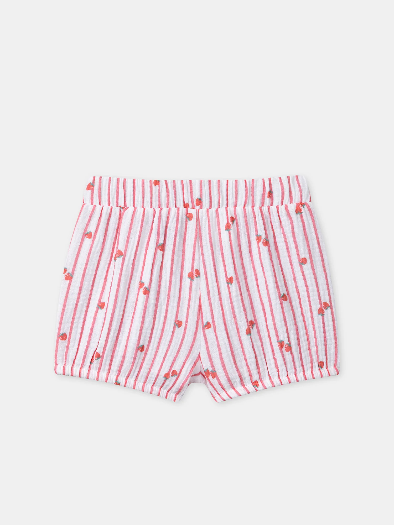 Pyjama écru imprimé fraises Fille - Image 10