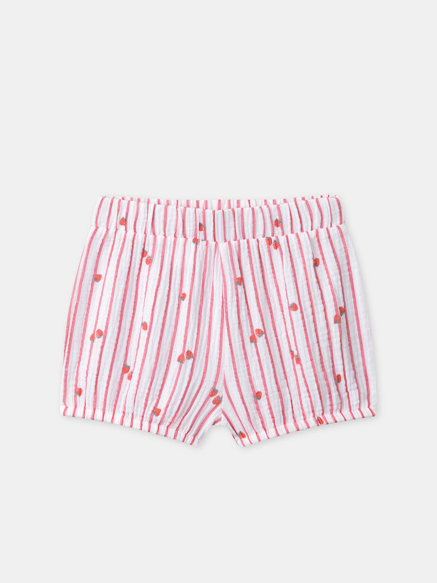 Pyjama écru imprimé fraises Fille - Image 8