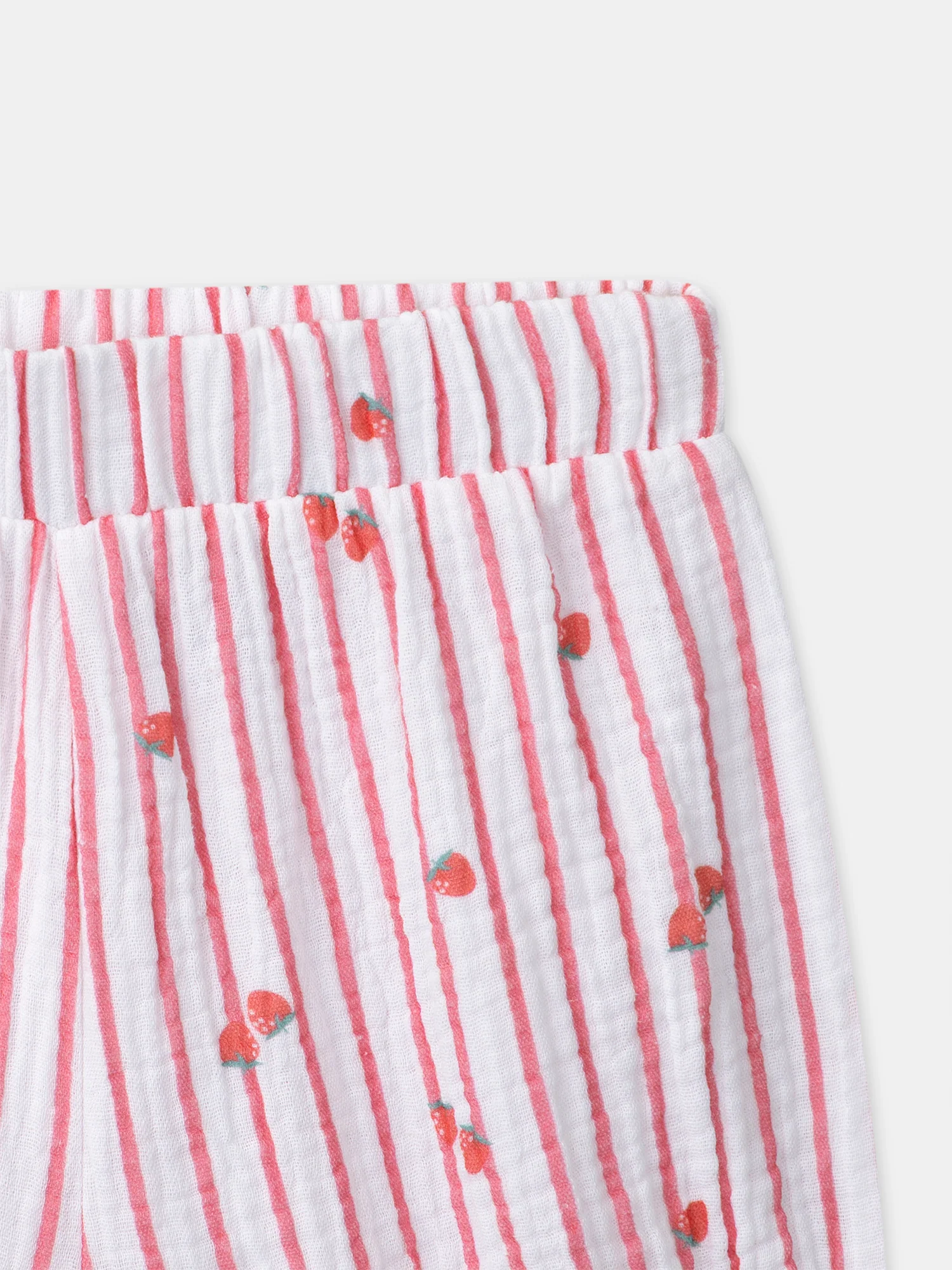 Pyjama écru imprimé fraises Fille - Image 9