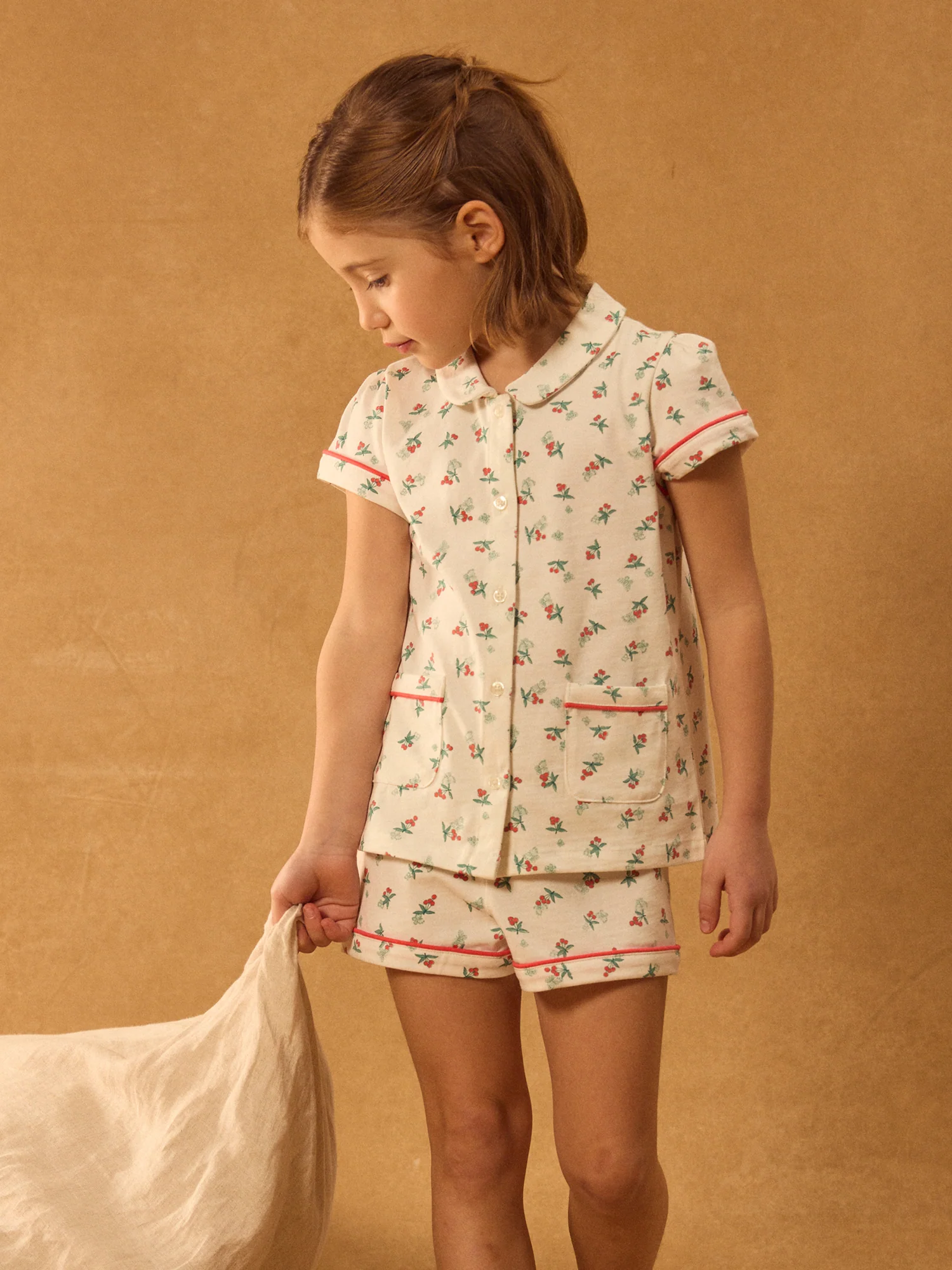 Pyjama imprimé cerises Fille - Image 2