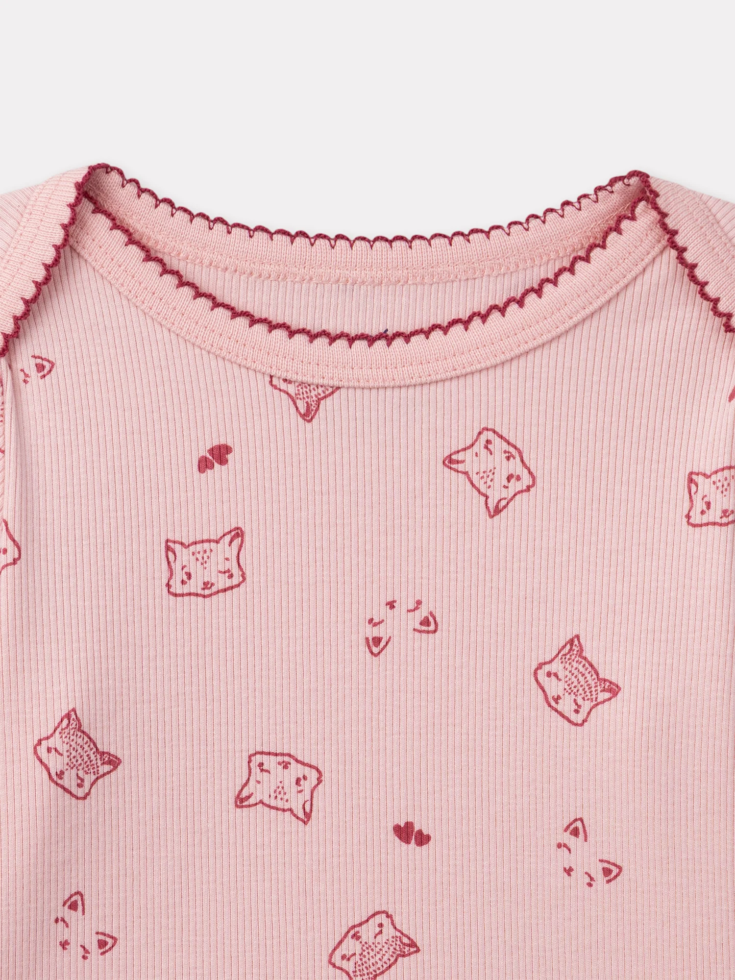 Pyjama Rose chiné - Image 4