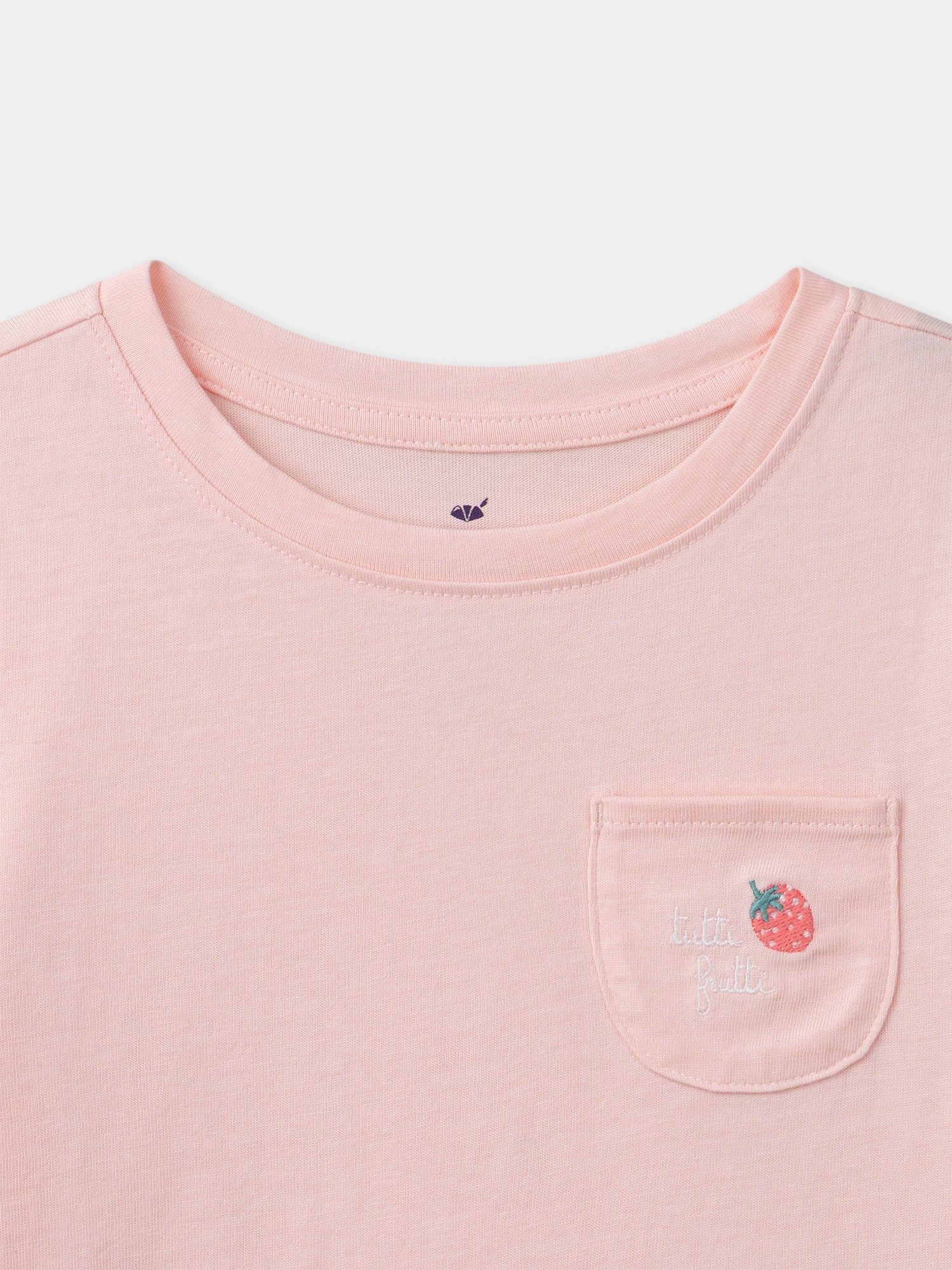 Pyjama rose et imprimé fleuri Fille - Image 3