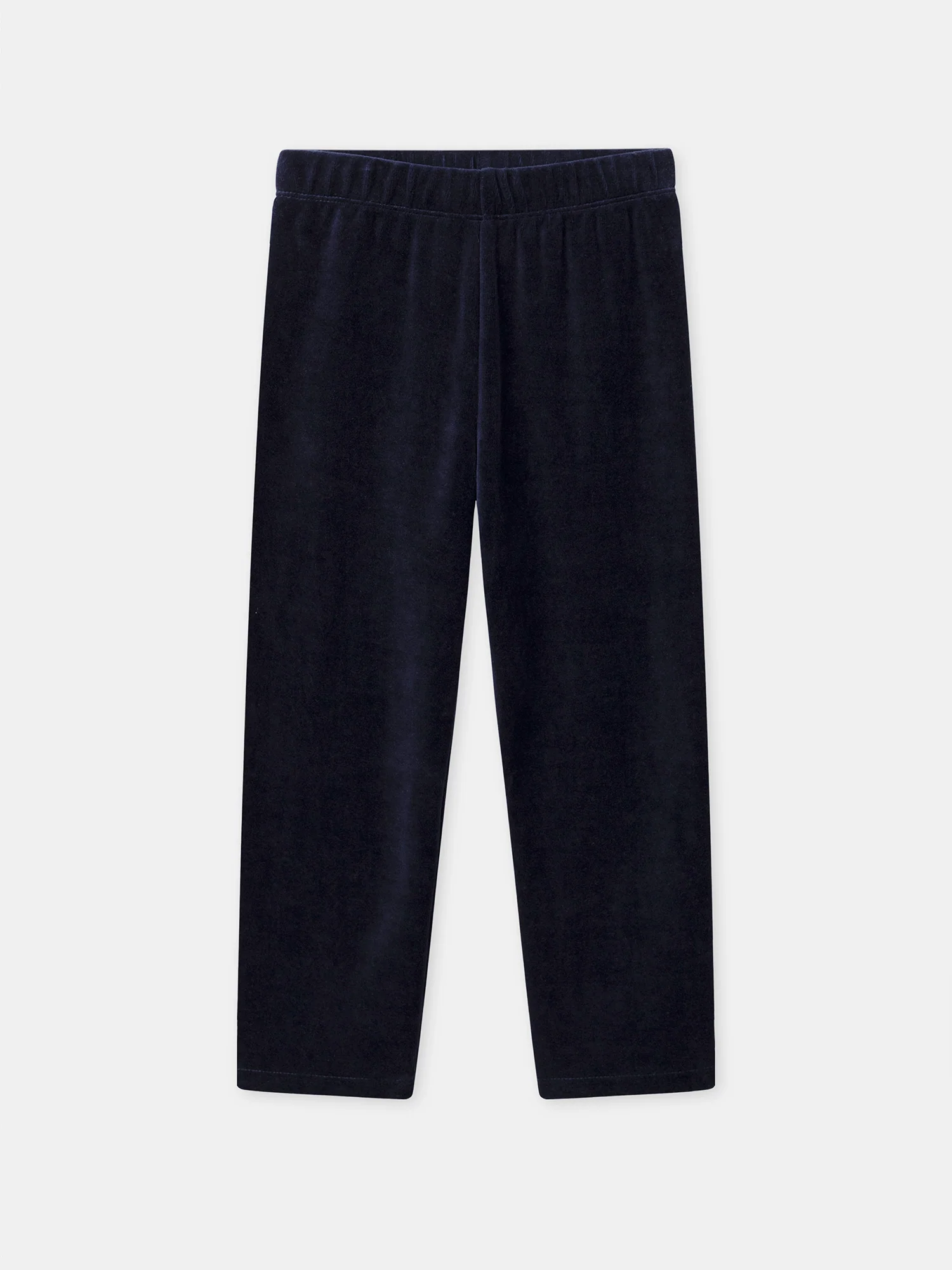 Pyjama rouge et bleu marine en velours Garçon - Image 7