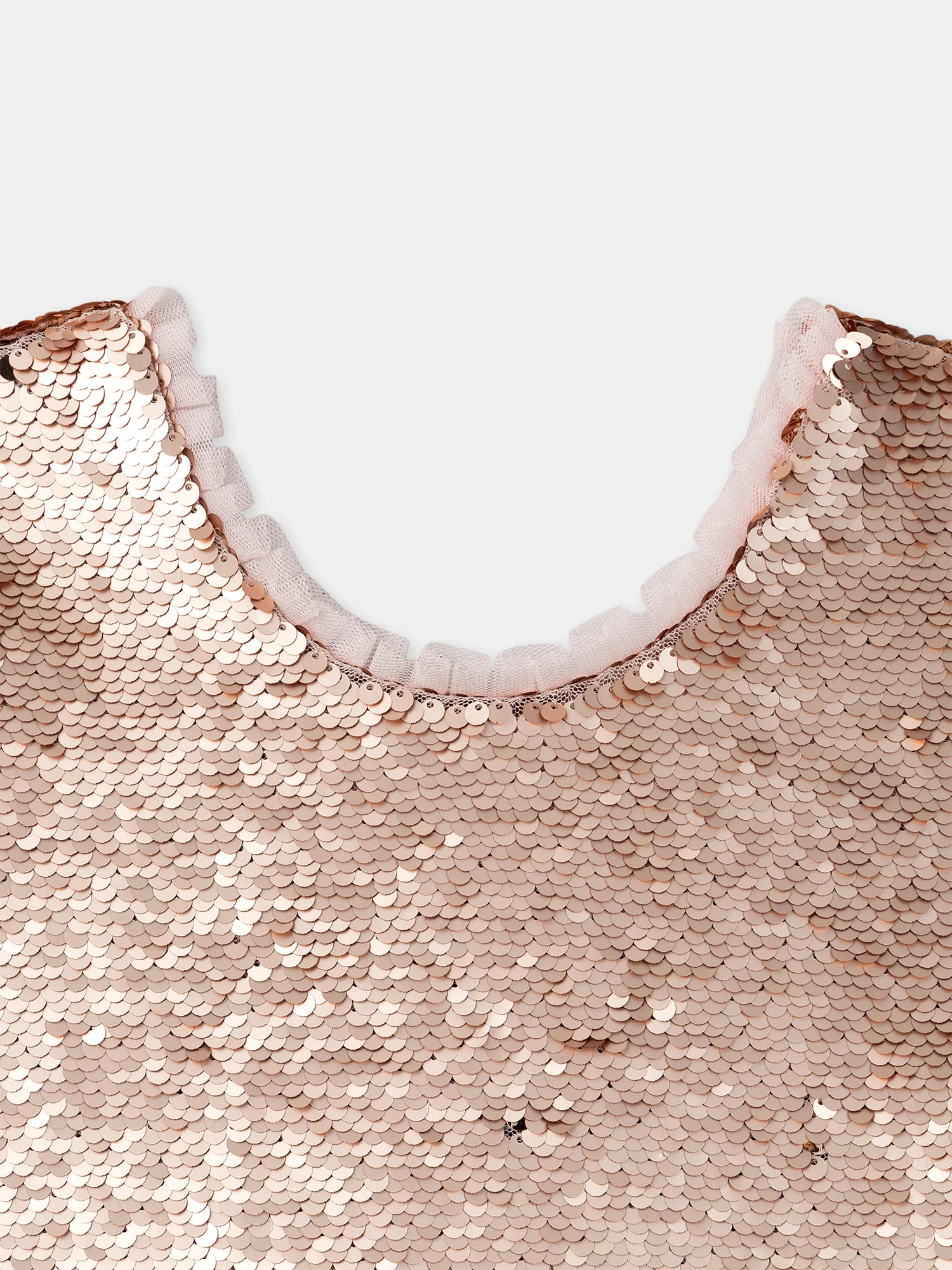 Robe Ă sequins roses Fille - Image 6