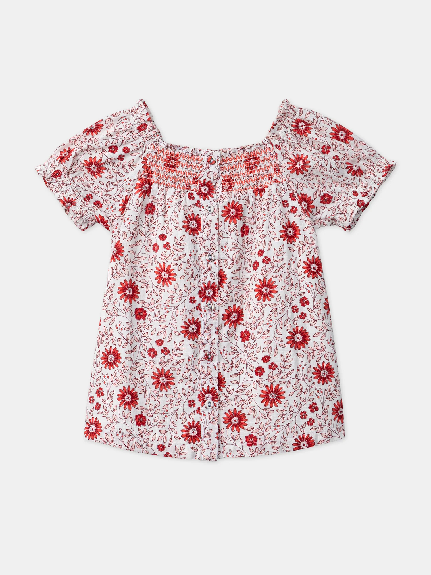 Robe Ă smock fleuri - Image 4