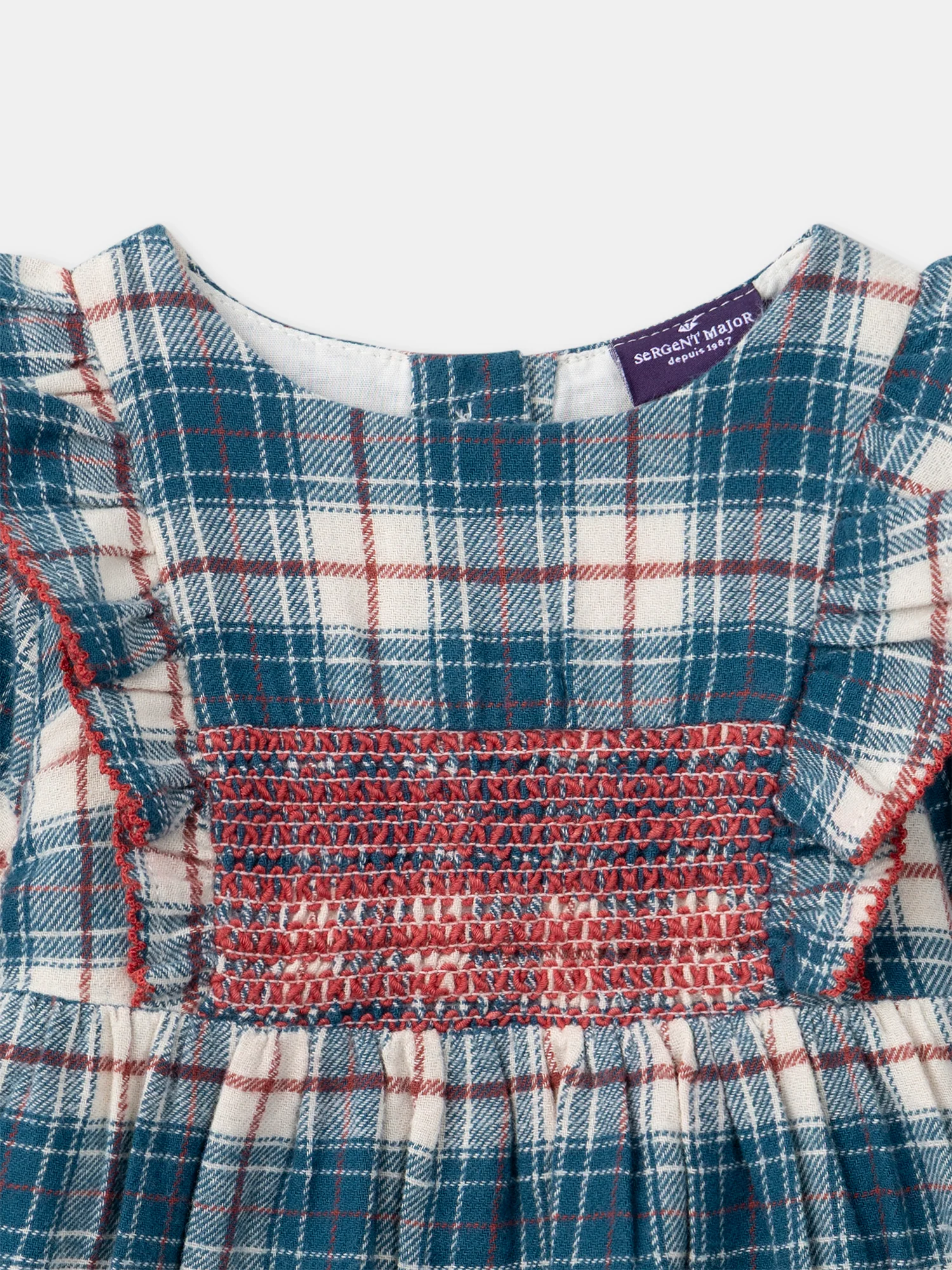 Robe à carreaux Bébé Fille - Image 5