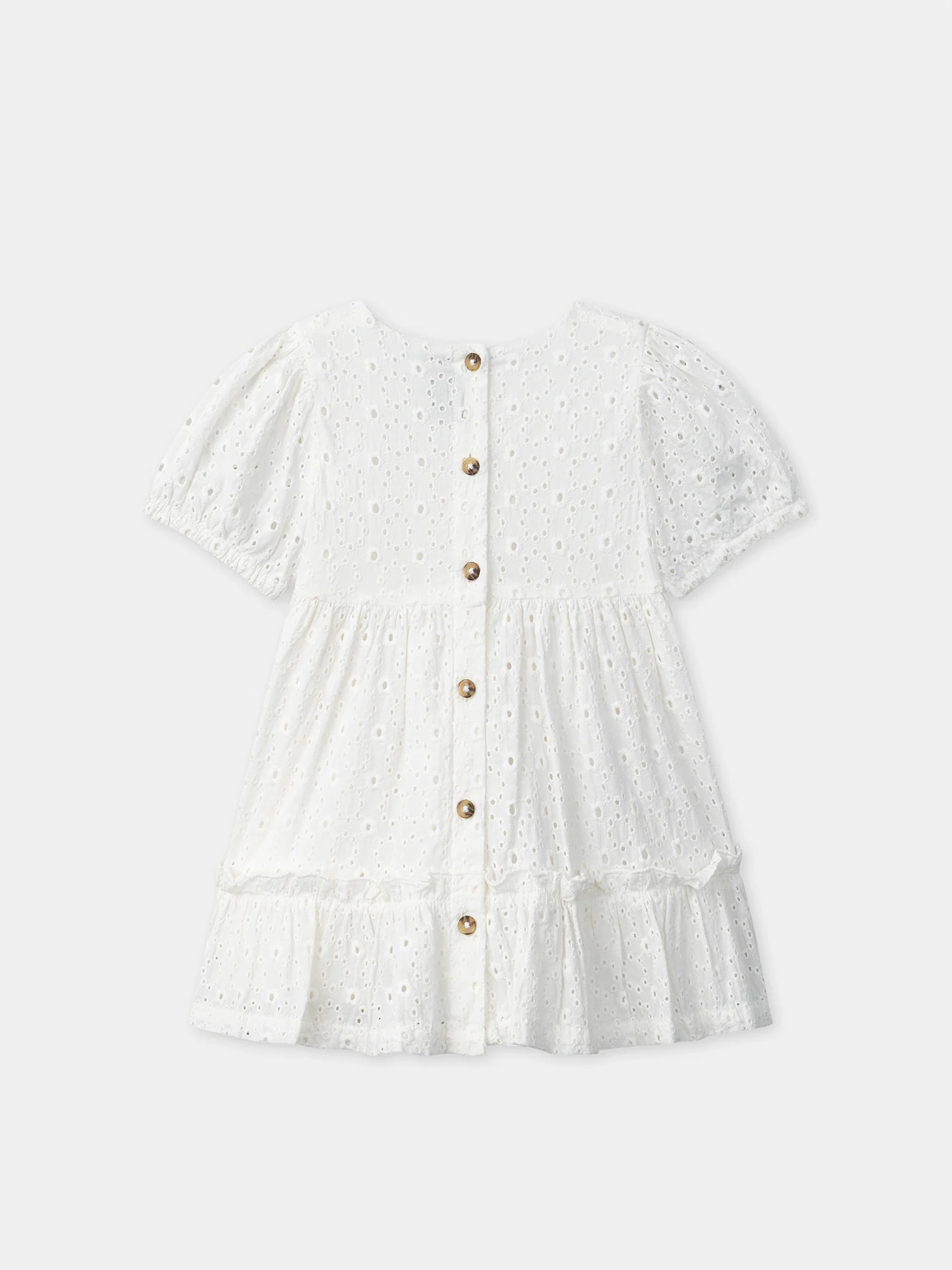 Robe + bloomer brodée écru Bébé Fille - Image 4