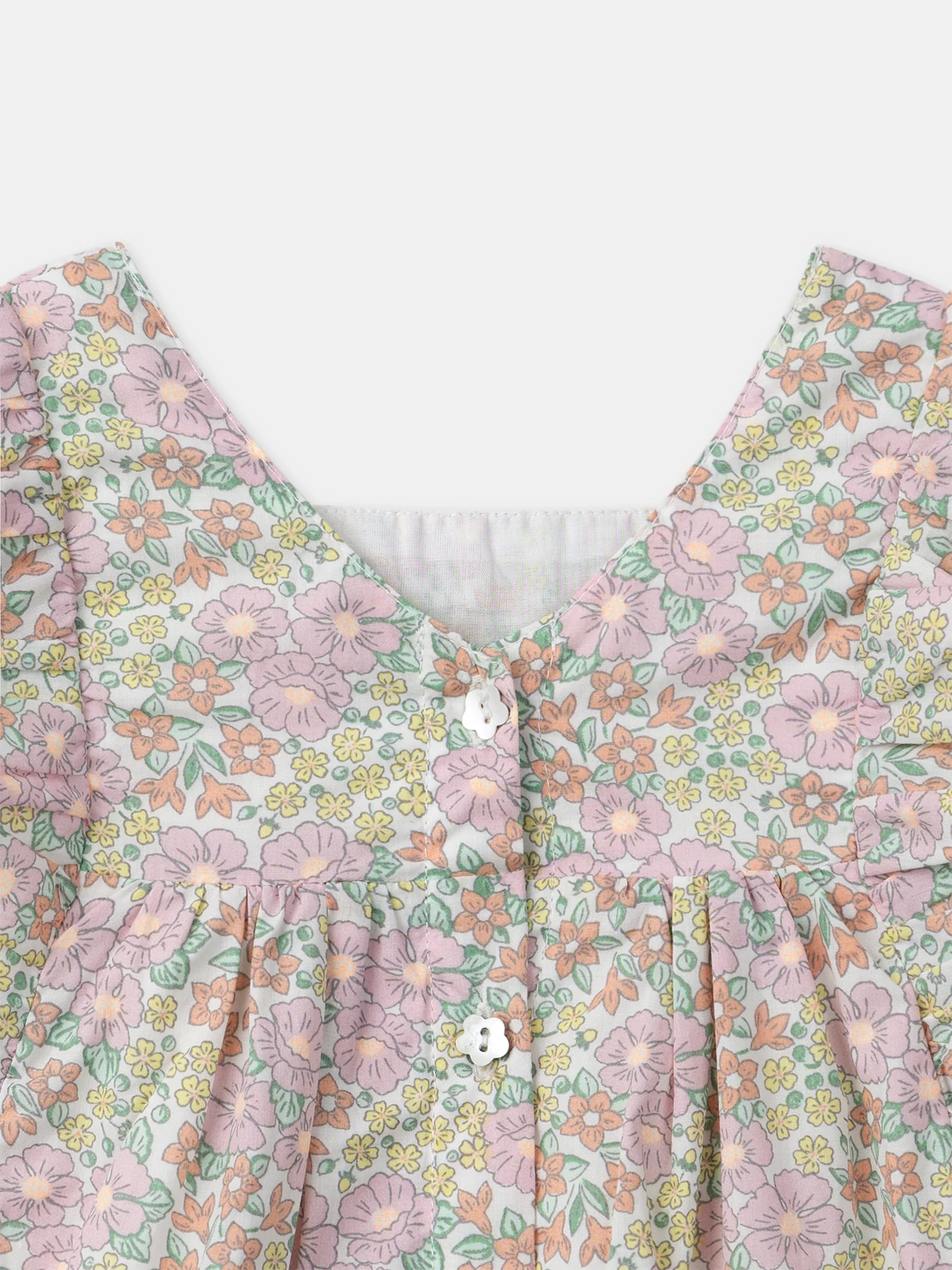 Robe + bloomer imprimé fleuri Bébé Fille - Image 8