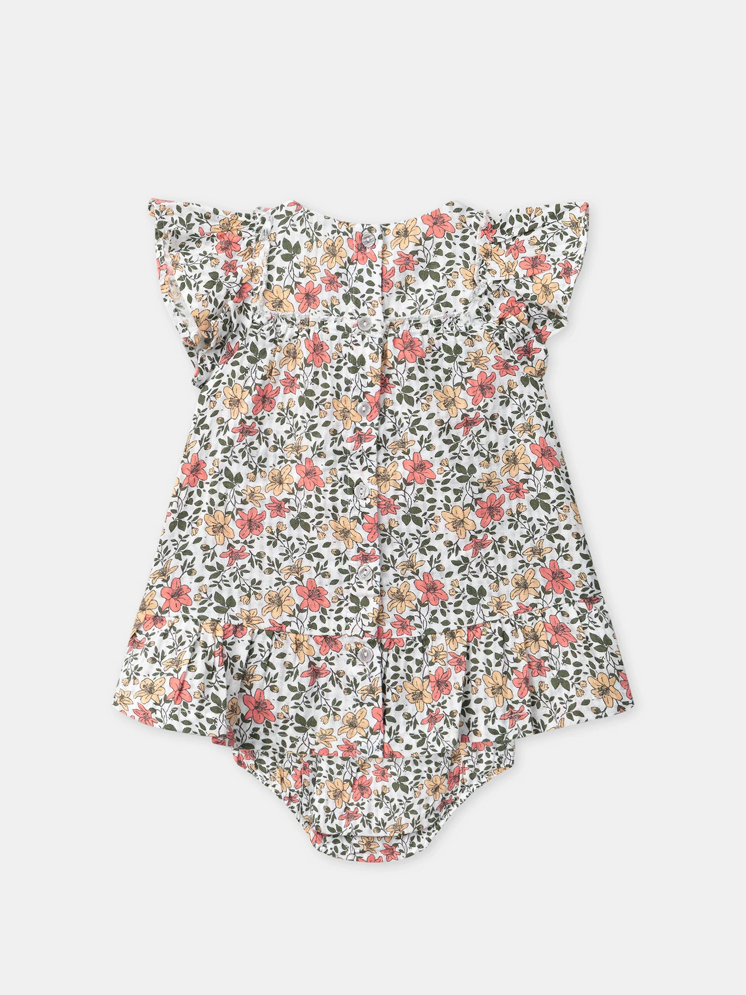 Robe + bloomer imprimé fleuri Bébé Fille - Image 11