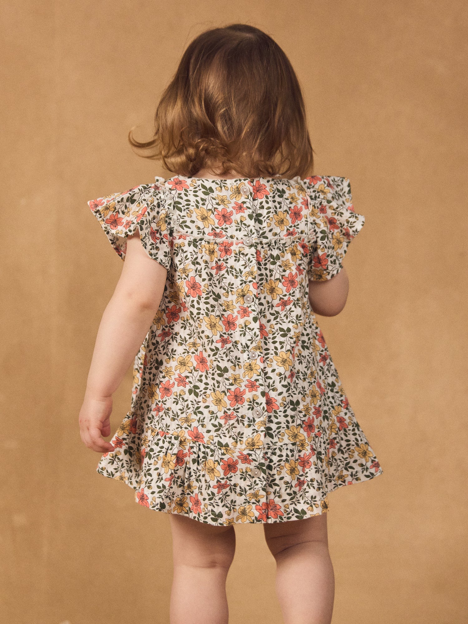Robe + bloomer imprimé fleuri Bébé Fille - Image 4