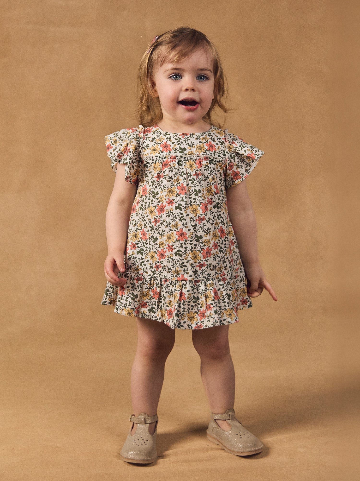 Robe + bloomer imprimé fleuri Bébé Fille - Image 5