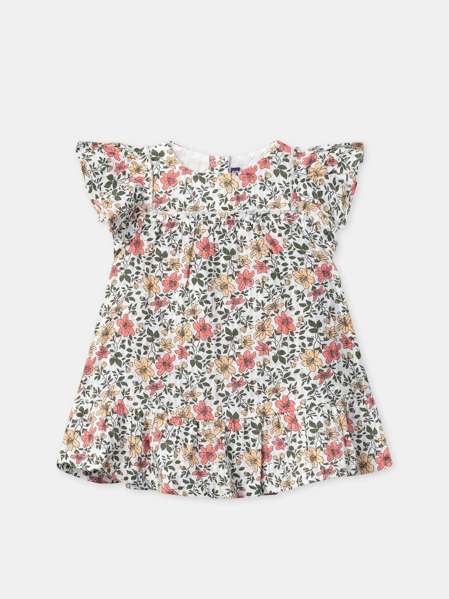 Robe + bloomer imprimé fleuri Bébé Fille - Image 6