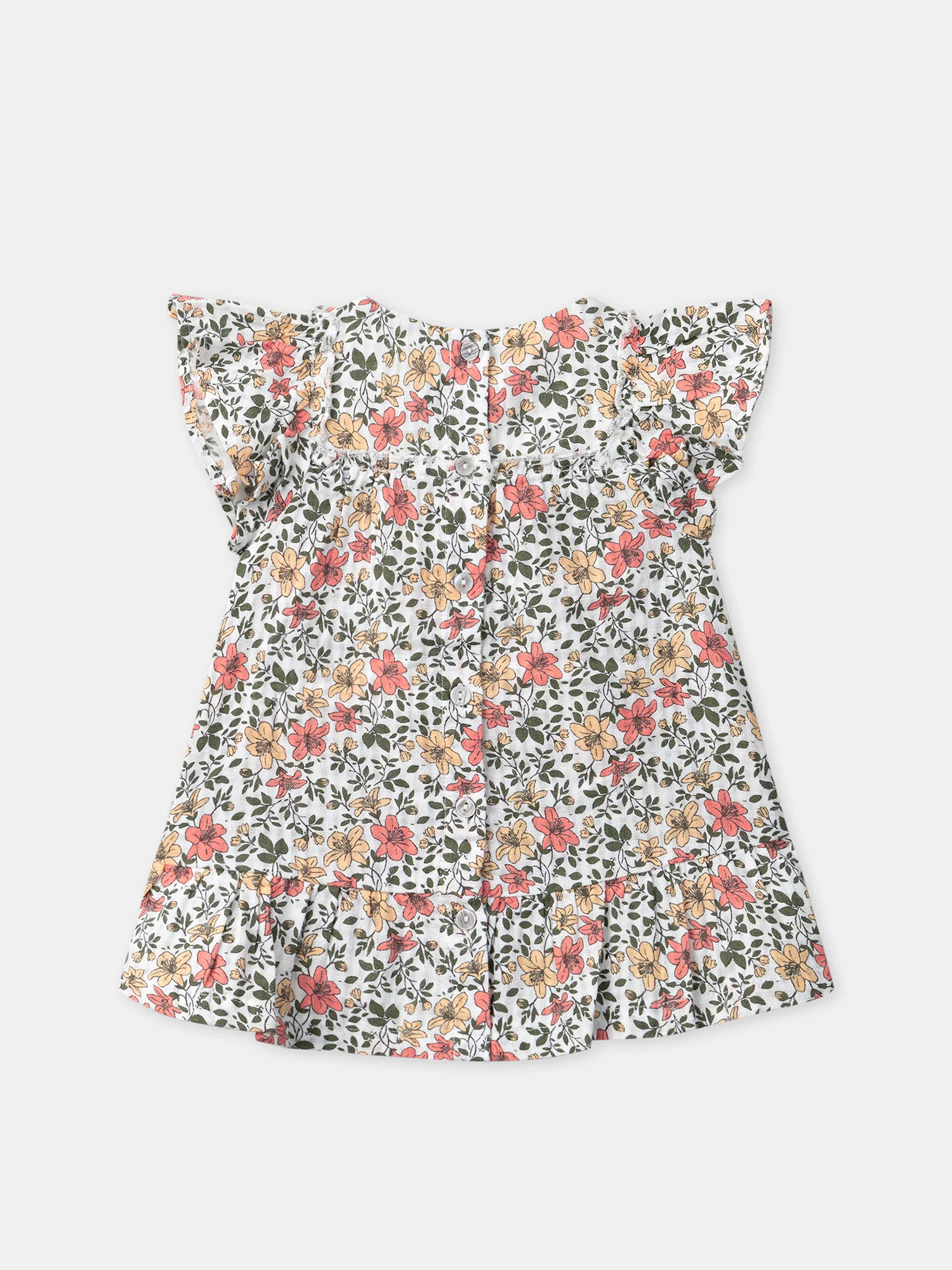 Robe + bloomer imprimé fleuri Bébé Fille - Image 8