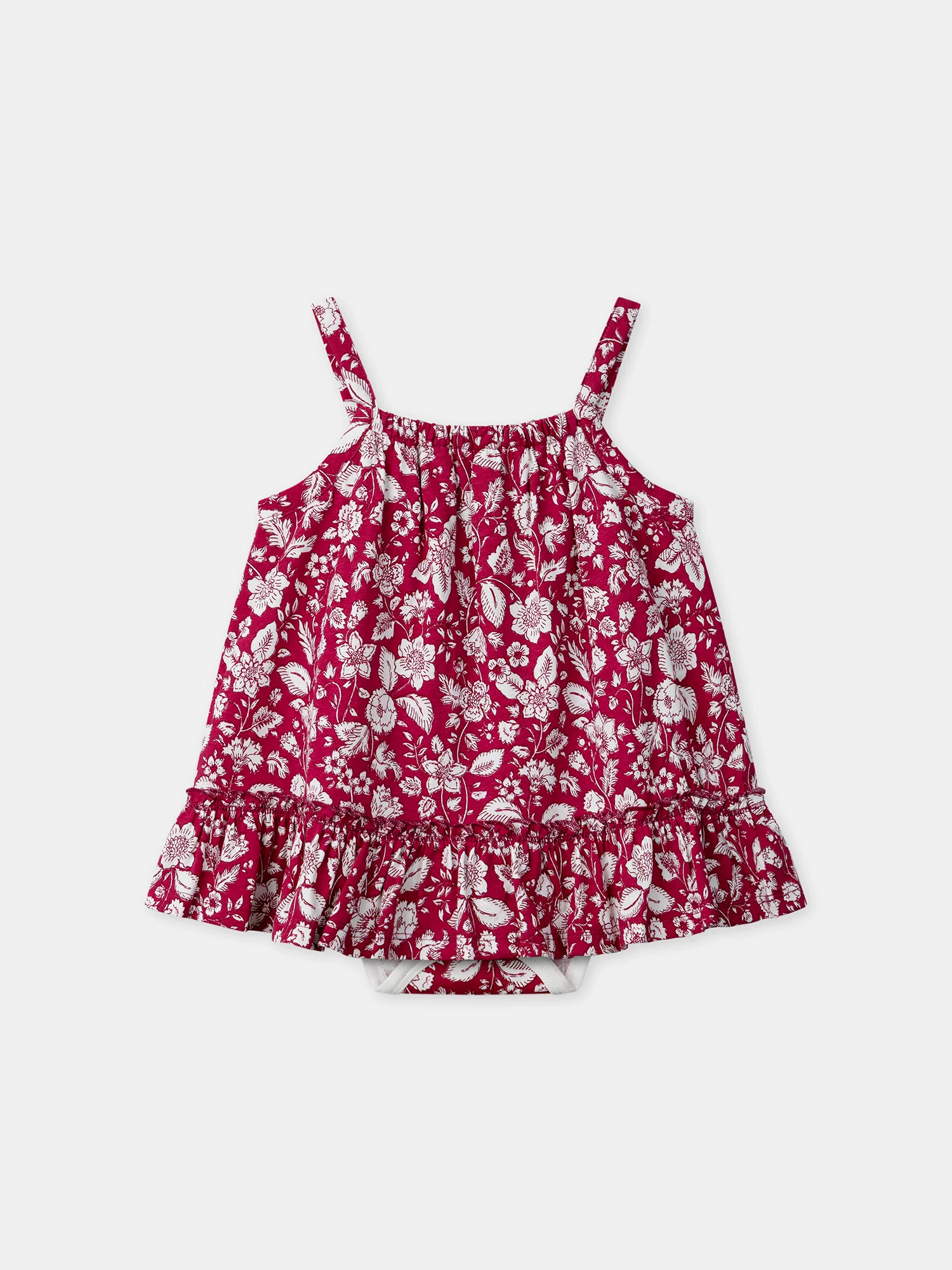 Robe body fuchsia imprimé fleuri Bébé Fille