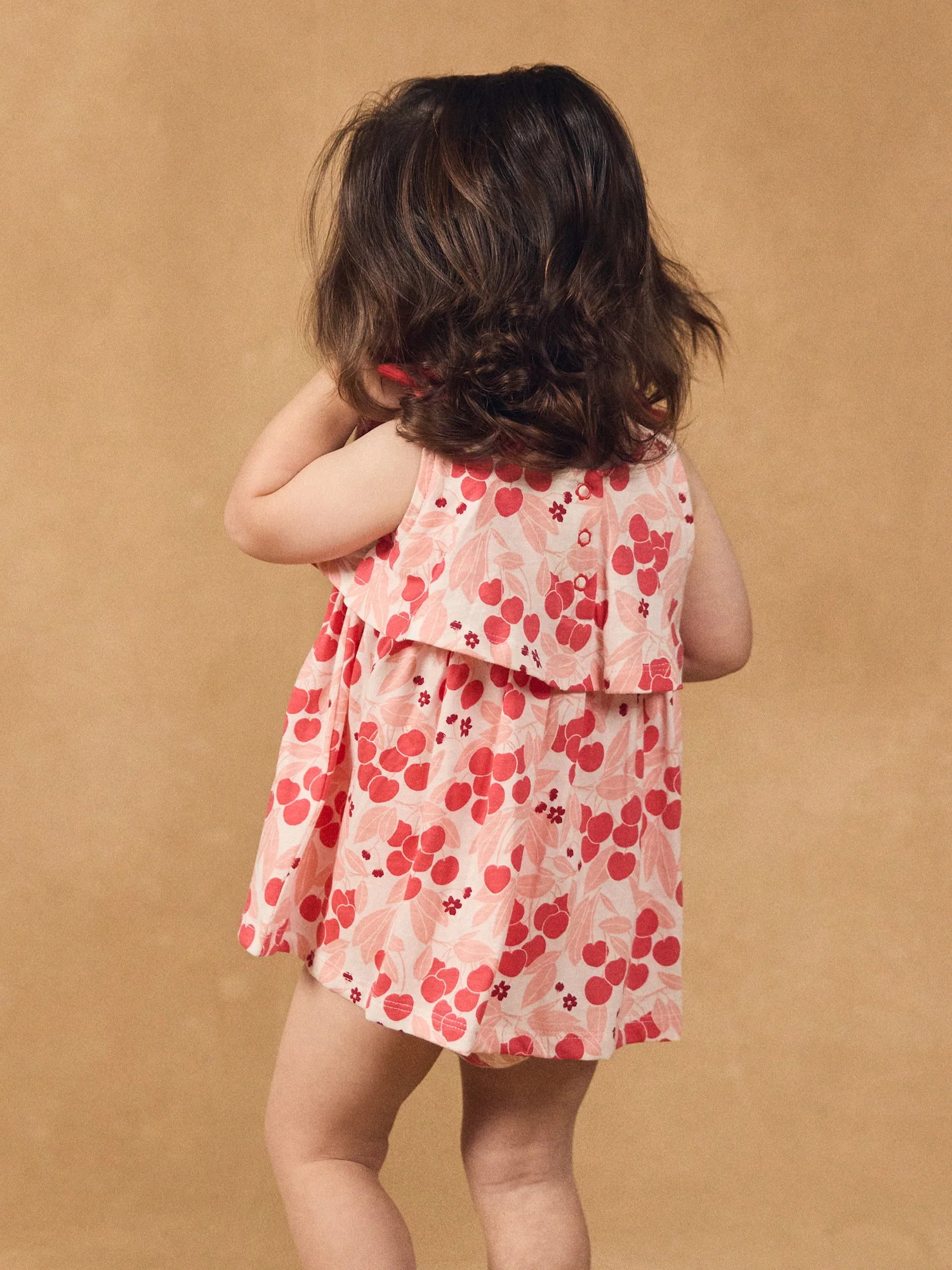 Robe body imprimée cerises Bébé Fille - Image 4