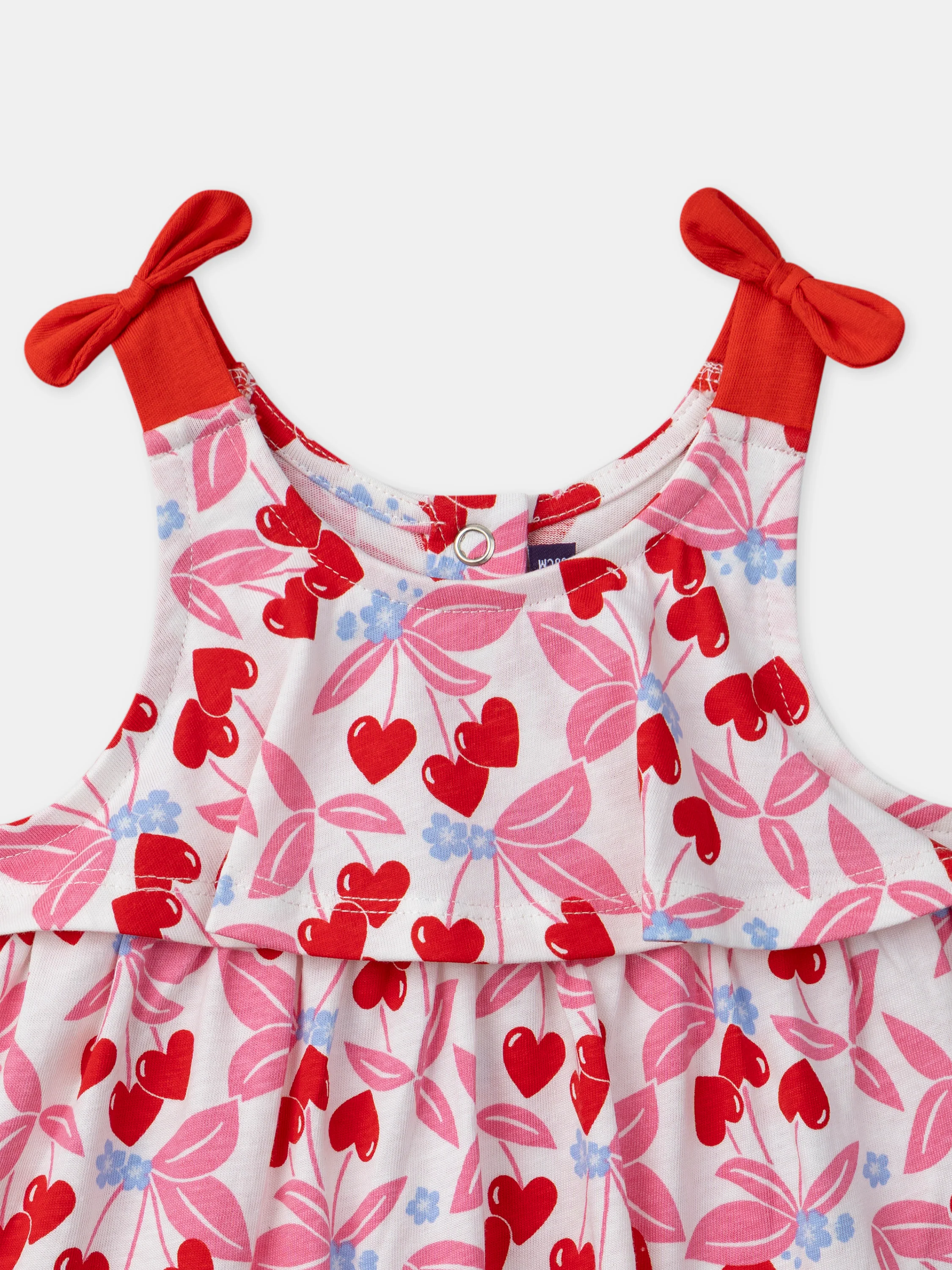 Robe body imprimée cerises coeurs - Image 2