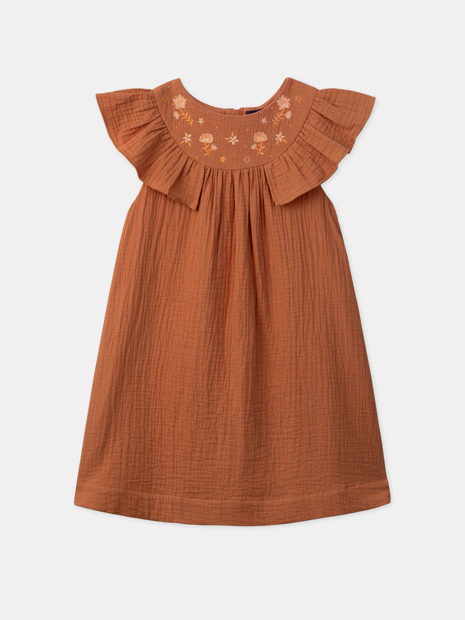 Robe broderies