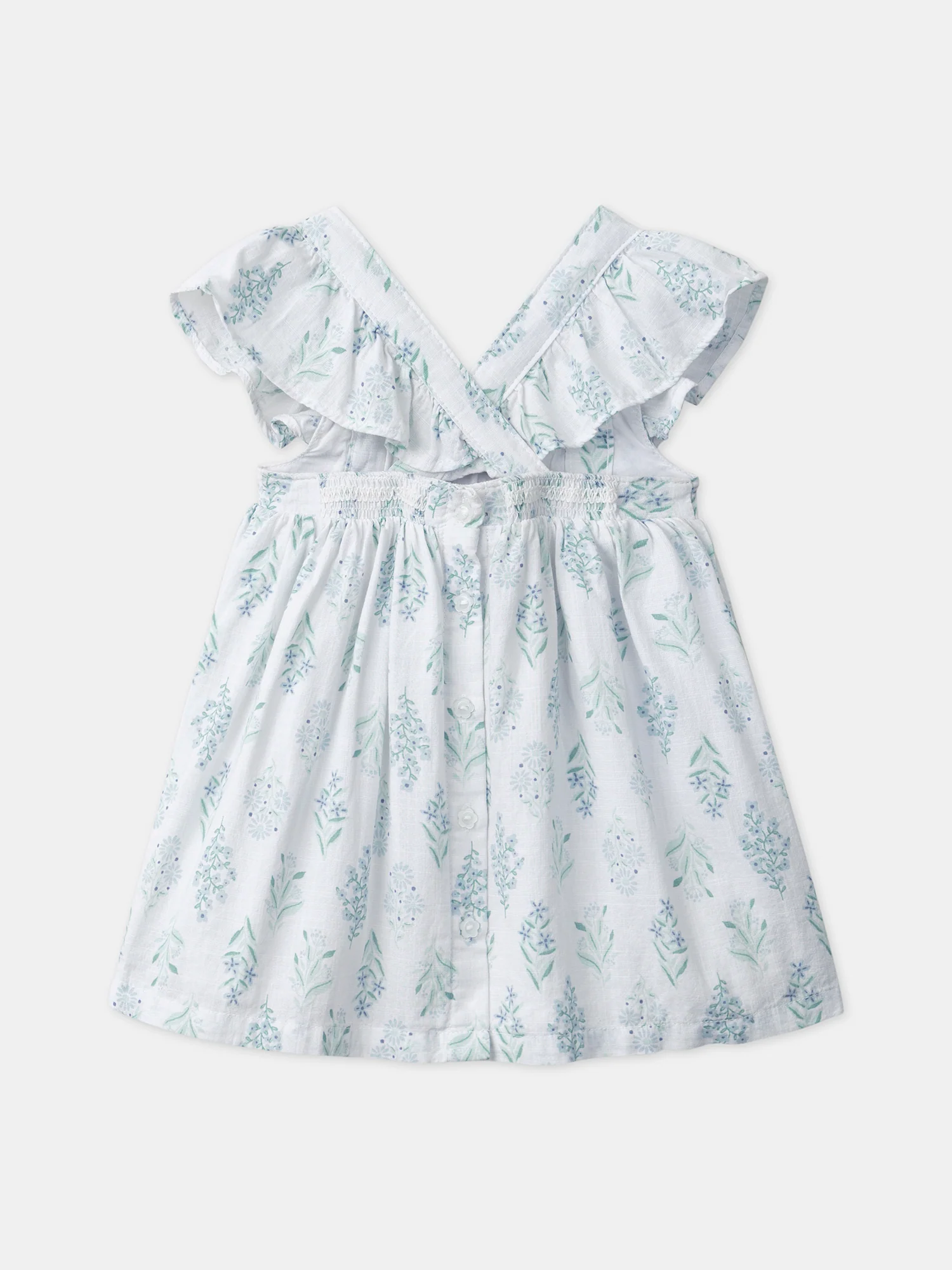Robe chasuble fleuri - Image 4
