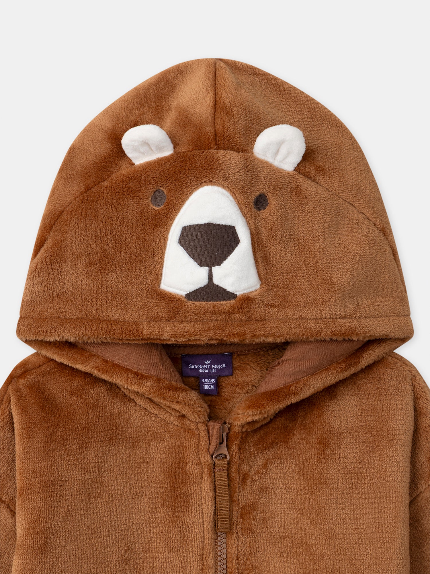 Veste pyjama marron Garçon - Image 4